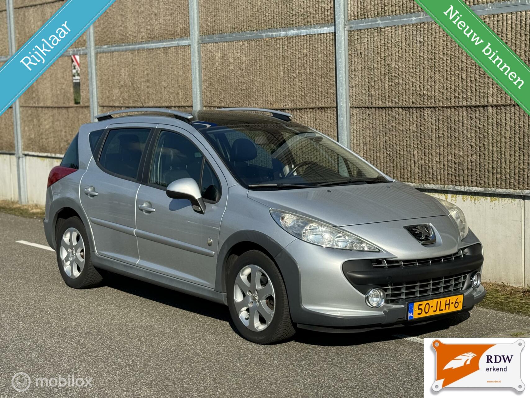 Peugeot 207 SW 1.6 VTi XS NAP/AIRCO/NWE APK/PANORAMADAK 2009 - voorkant