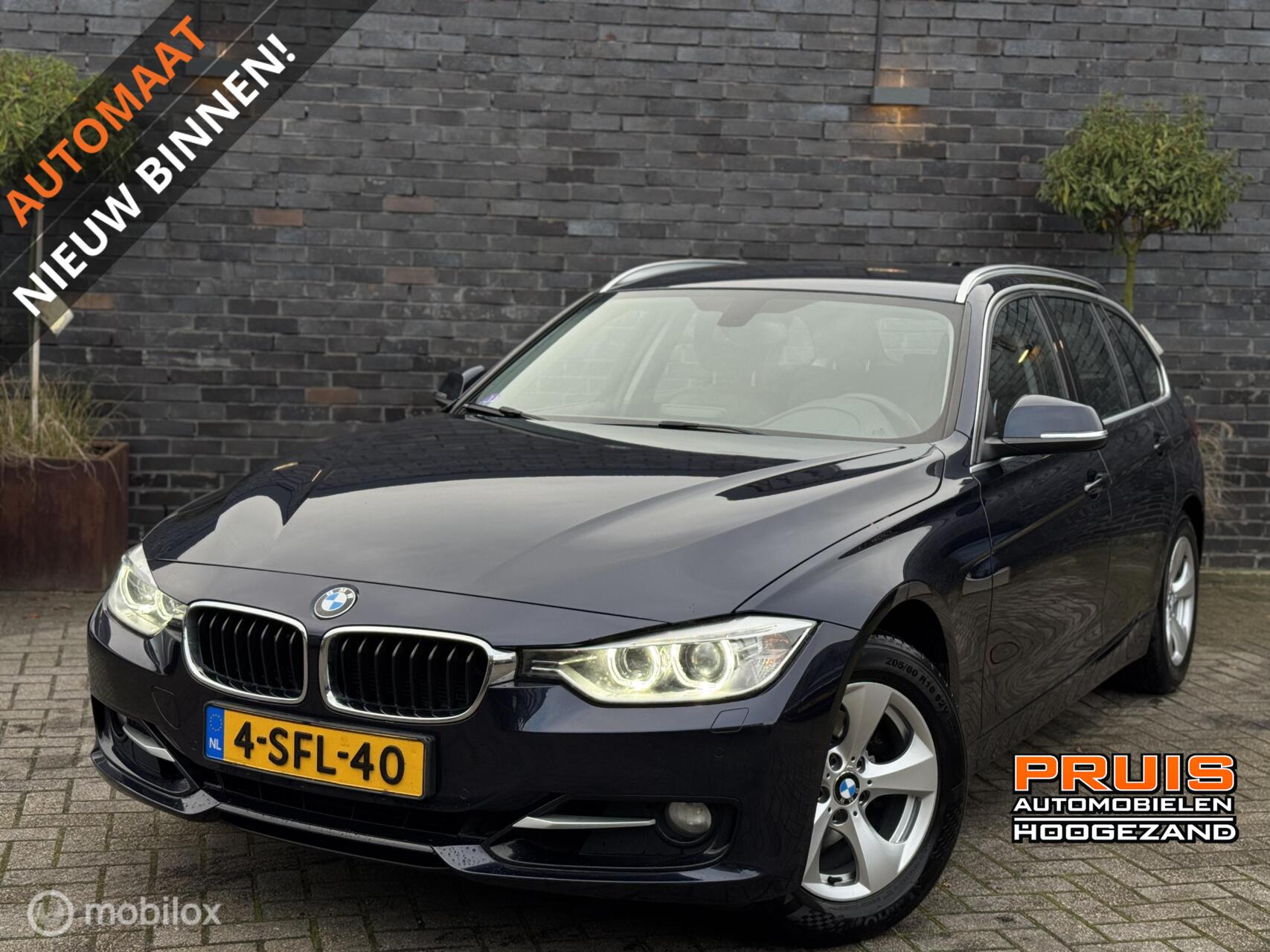 BMW 3-serie Touring 320i Executive Sport -LEDER- *INRUIL MOGELIJK* 2013 - voorkant