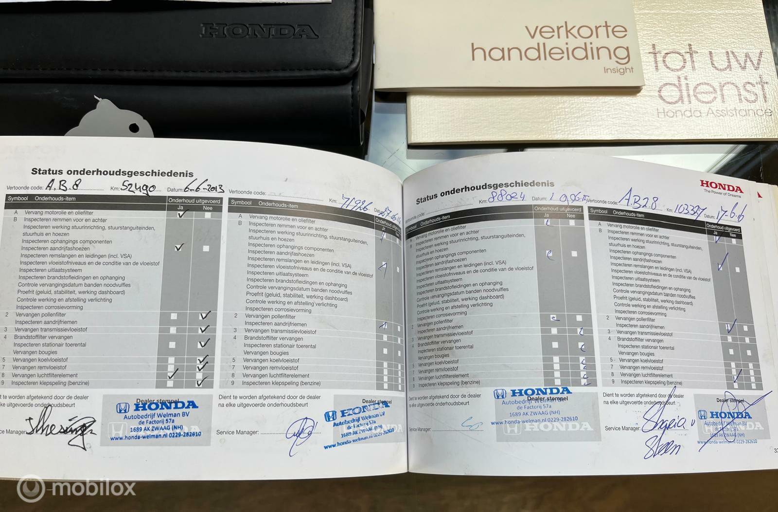 Foto van Honda Insight