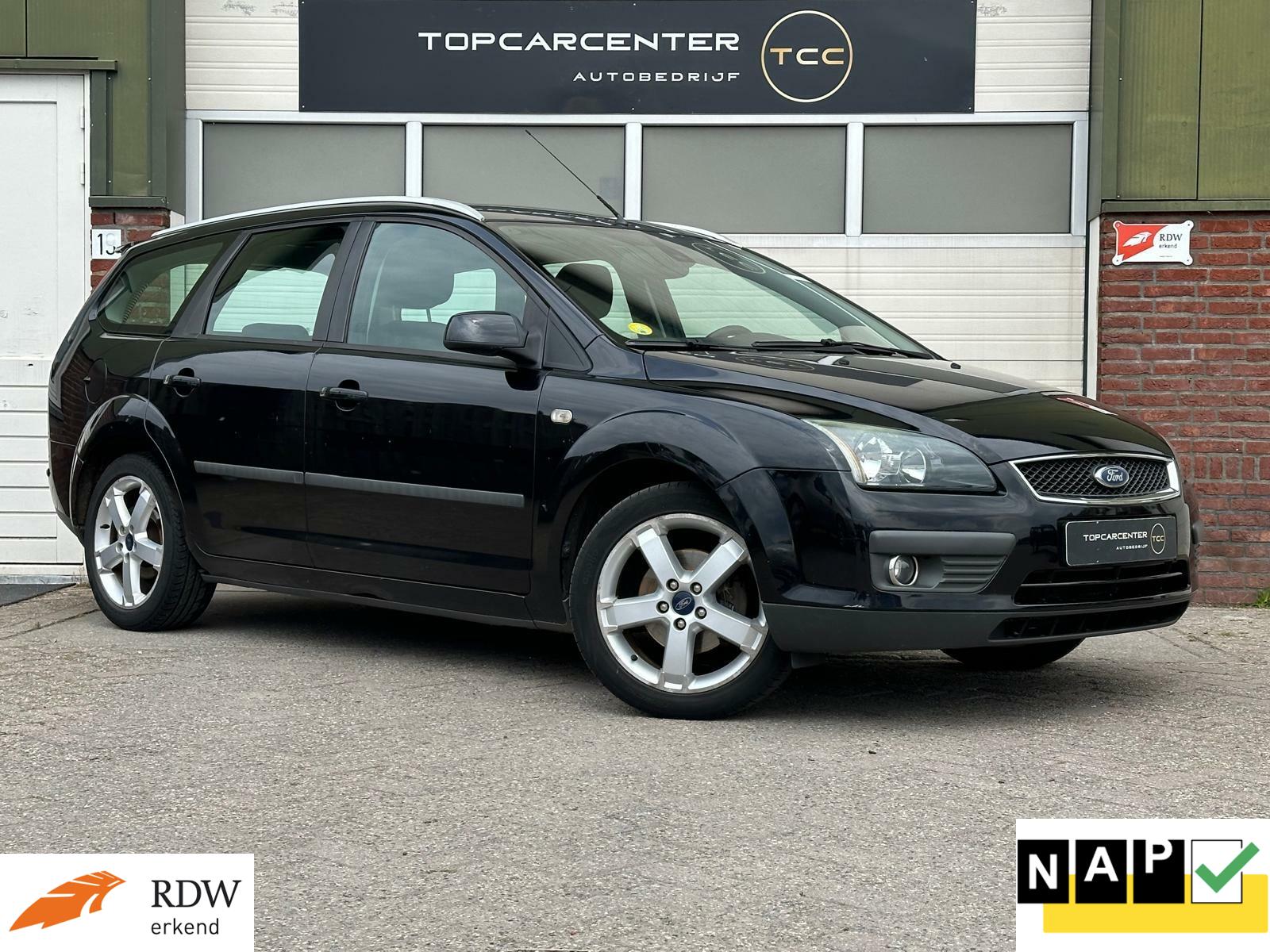 Ford Focus Wagon 1.6-16V Futura/AIRCO/CRUISE/LM.VELG/APK/NAP 2006 - voorkant