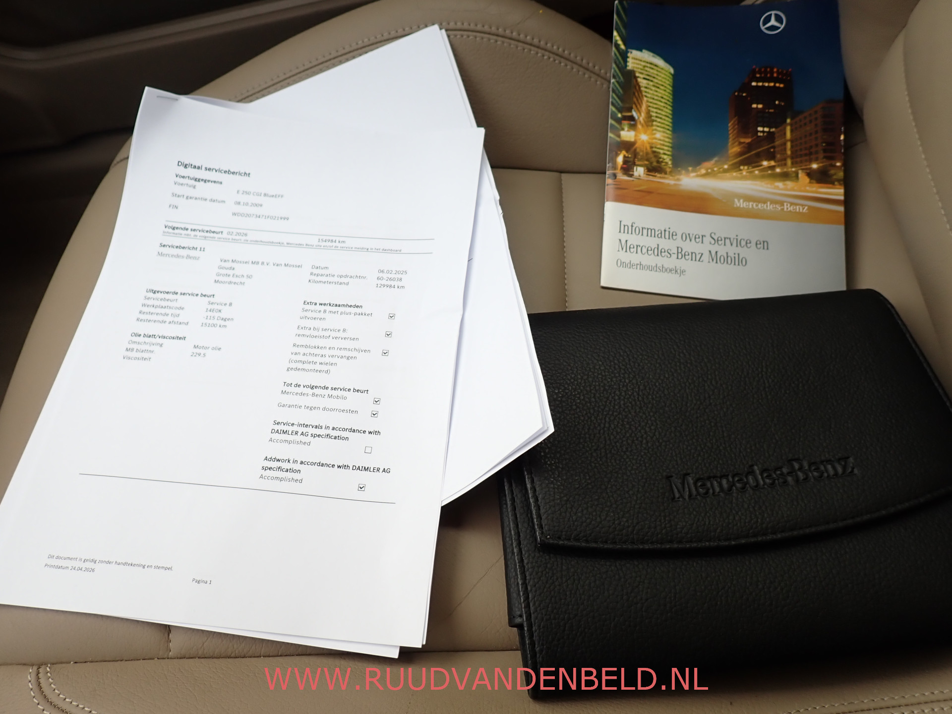 Foto van Mercedes-Benz E 250 Cgi