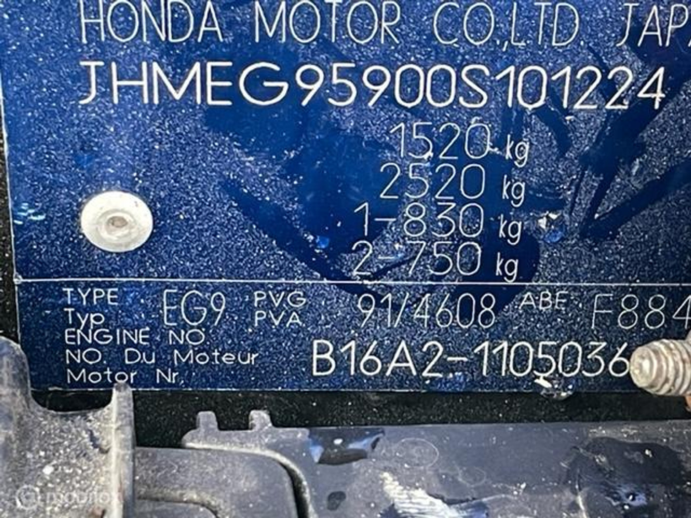 Foto van Honda Civic