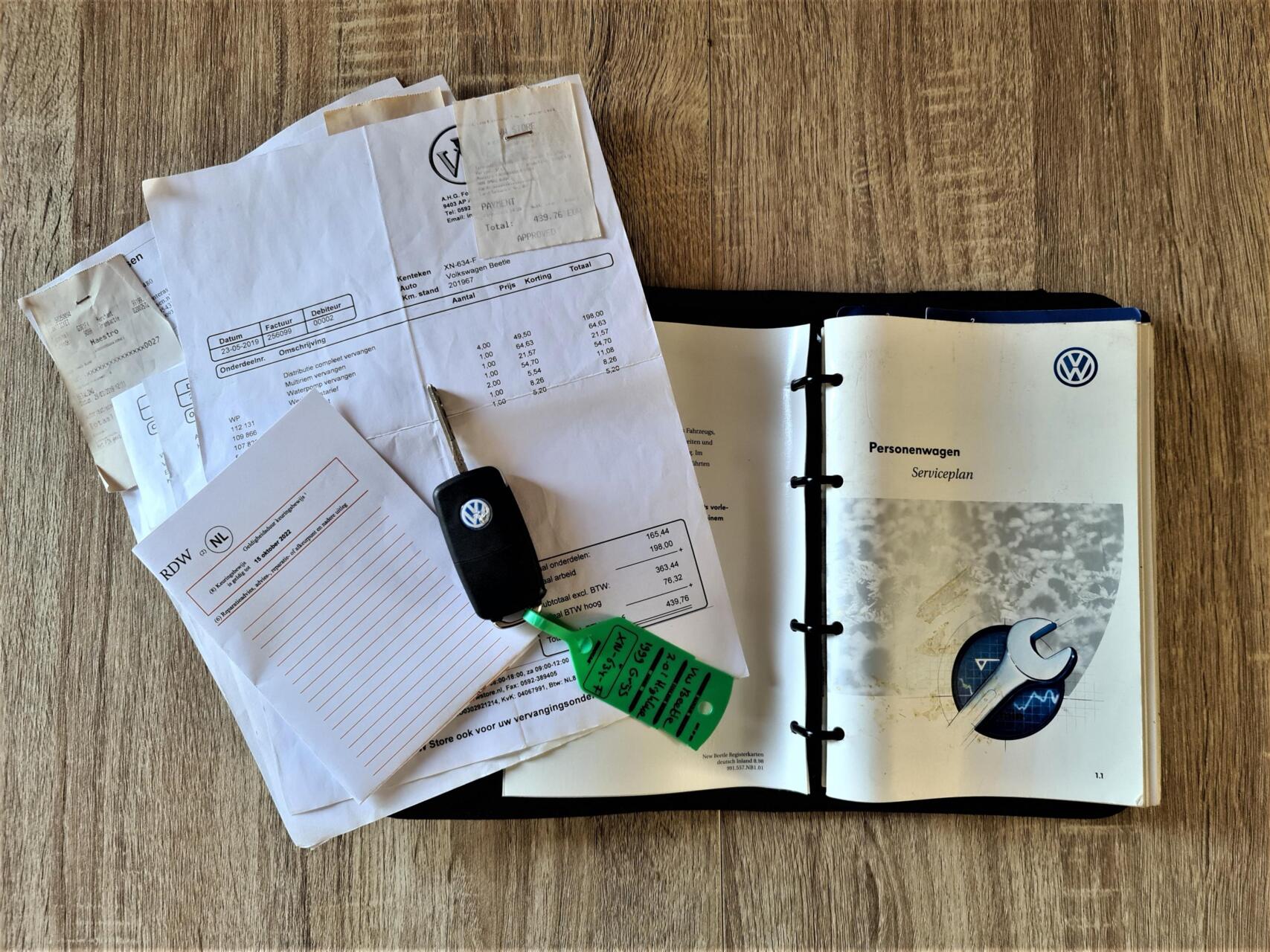 Foto van Volkswagen New Beetle