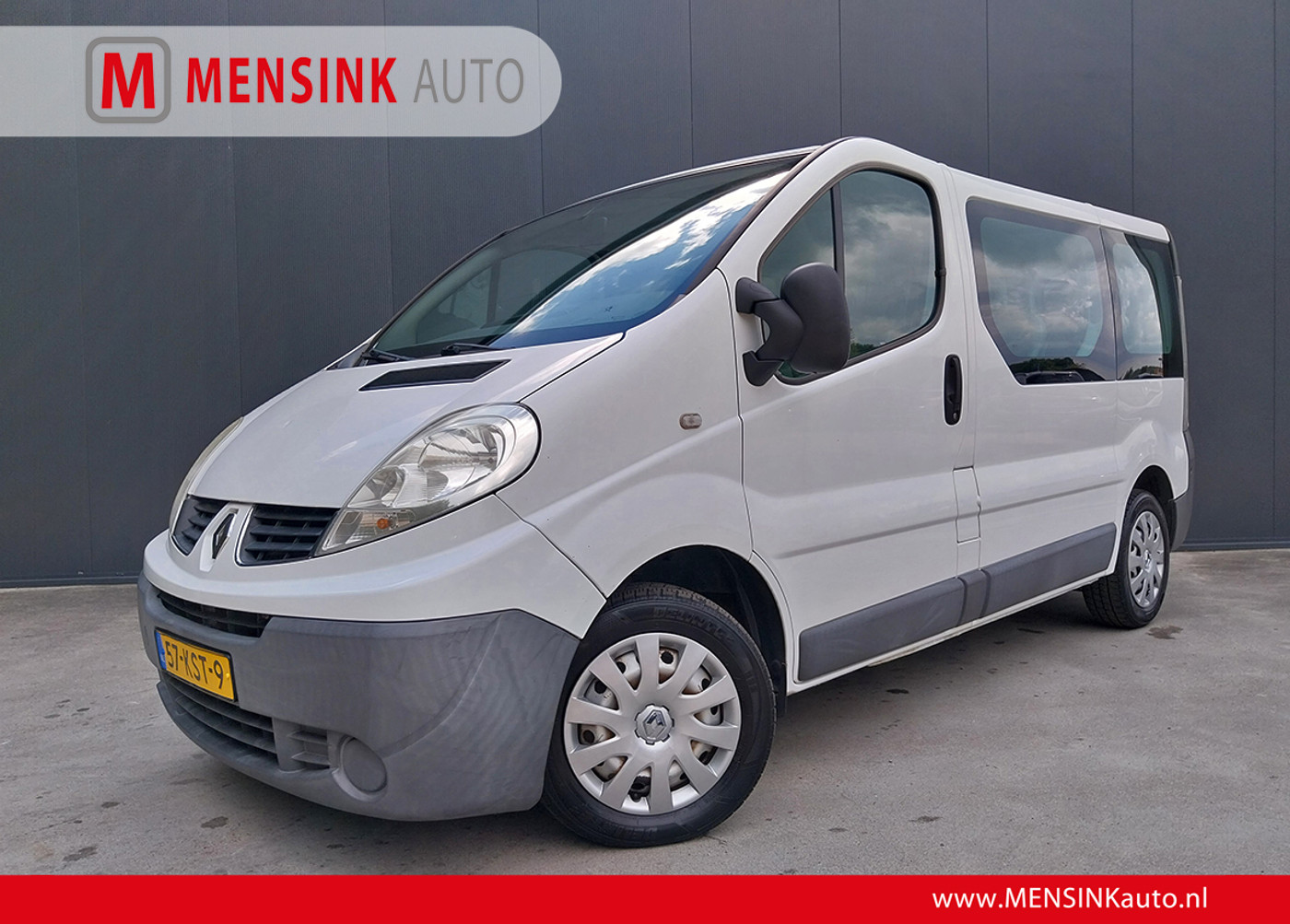 Renault Trafic 2.0 dCi T27 L1H1 Authentique AIRCO 9 PERS PERSONENBUS 2010 - voorkant
