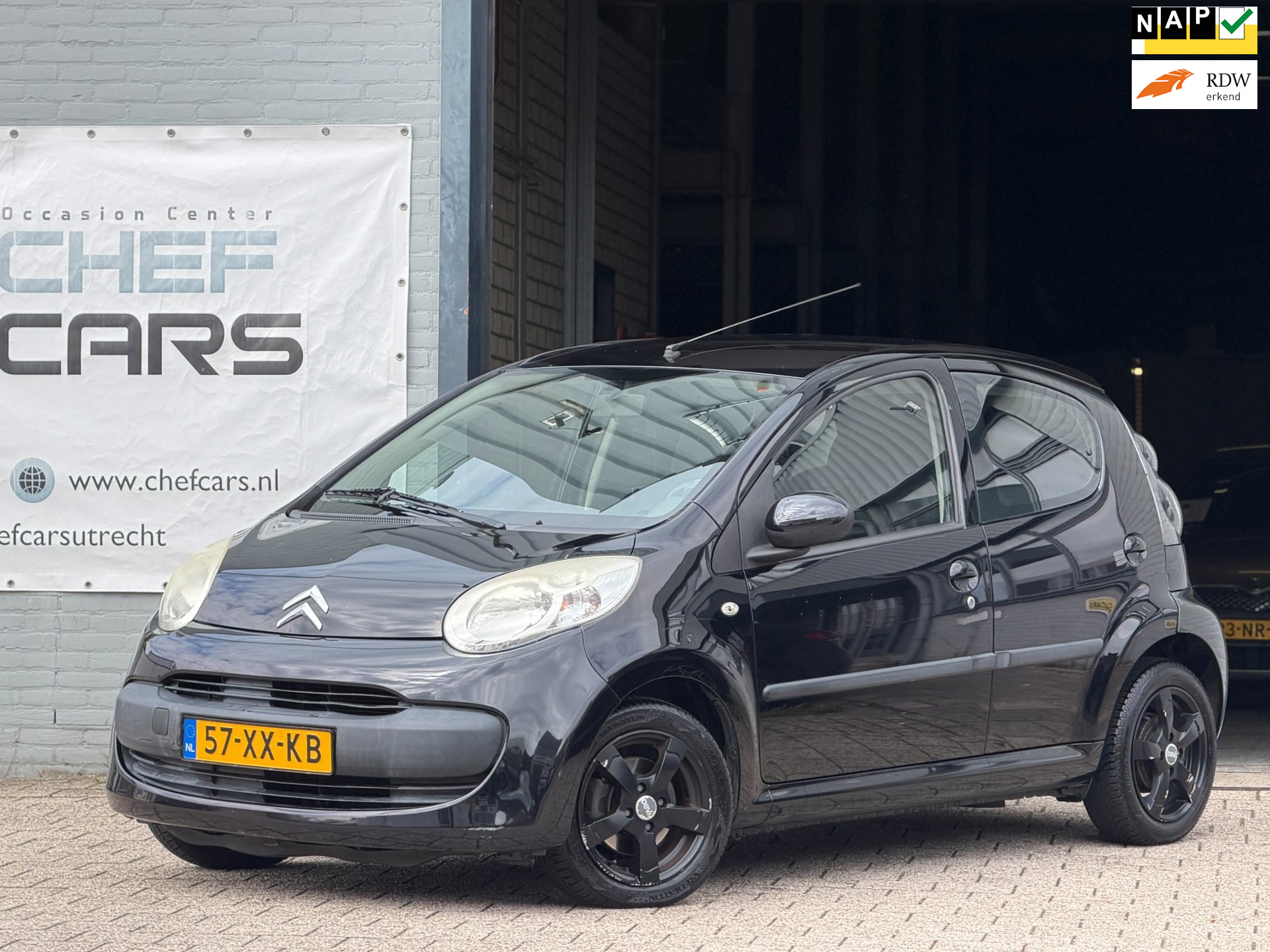 Citroen Citroen C1 1.0|NAP|AUTOMAAT|AIRCO|1EIGENAAR|5DEURS|NIEUWEAPK! 2007 - voorkant