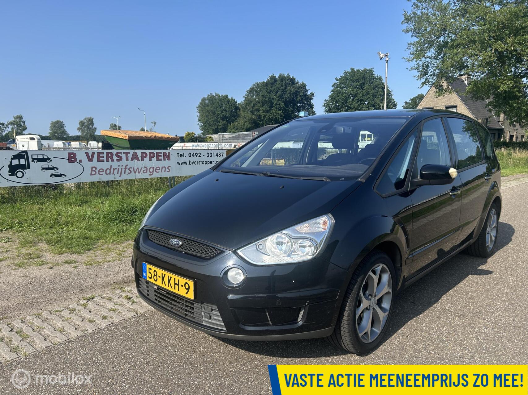 Ford S-max 2.0 Titanium 5p. MOTORSCHADE ! 2010 - voorkant