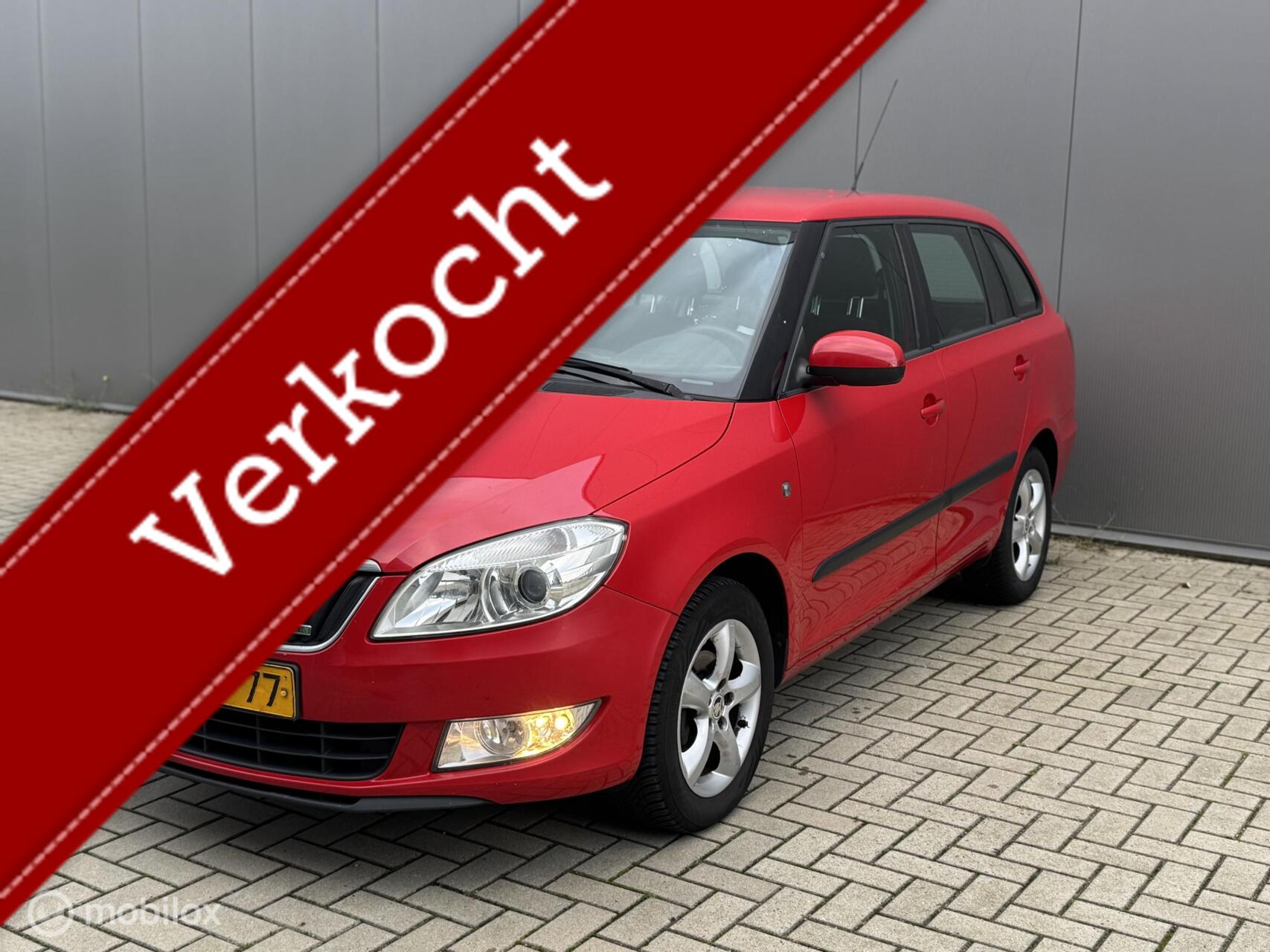 Skoda Fabia Combi 1.2 TDI Greenline, NAP, A/C, Cruise C, APK 2013 - voorkant