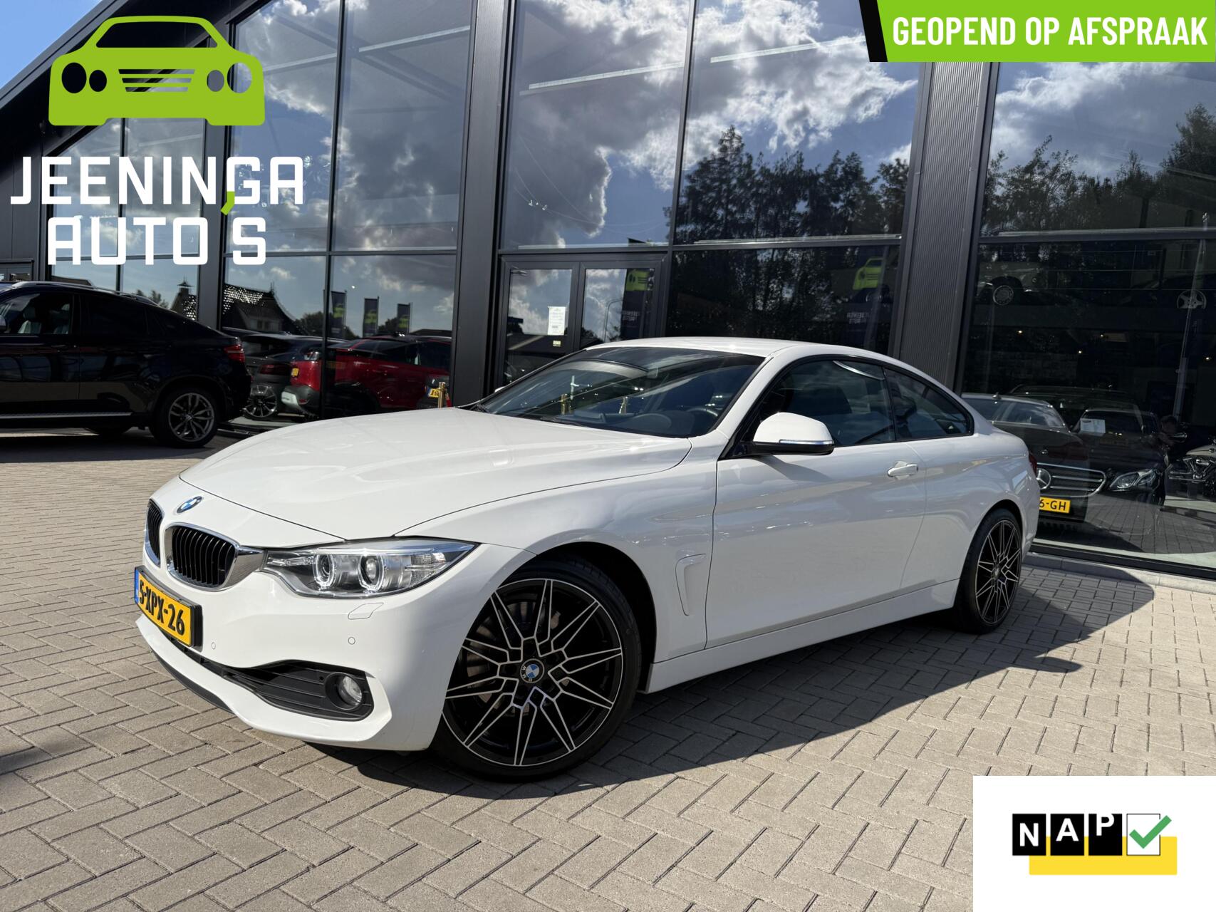 BMW 428i 428i Executive|Msport|Clima|PDC|Navi|NAP 2014 - voorkant