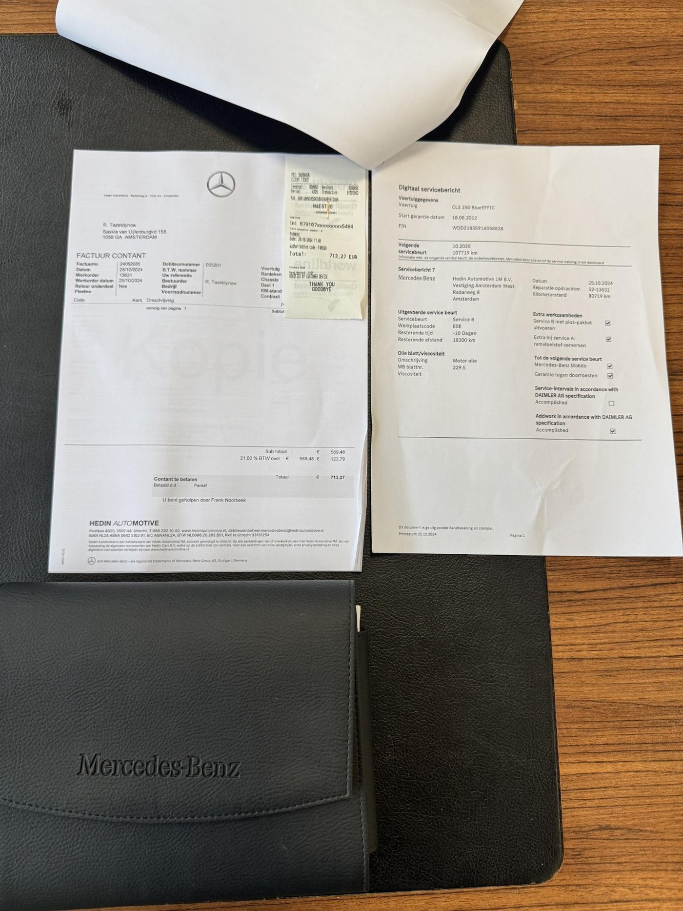 Foto van Mercedes-Benz CLS 350