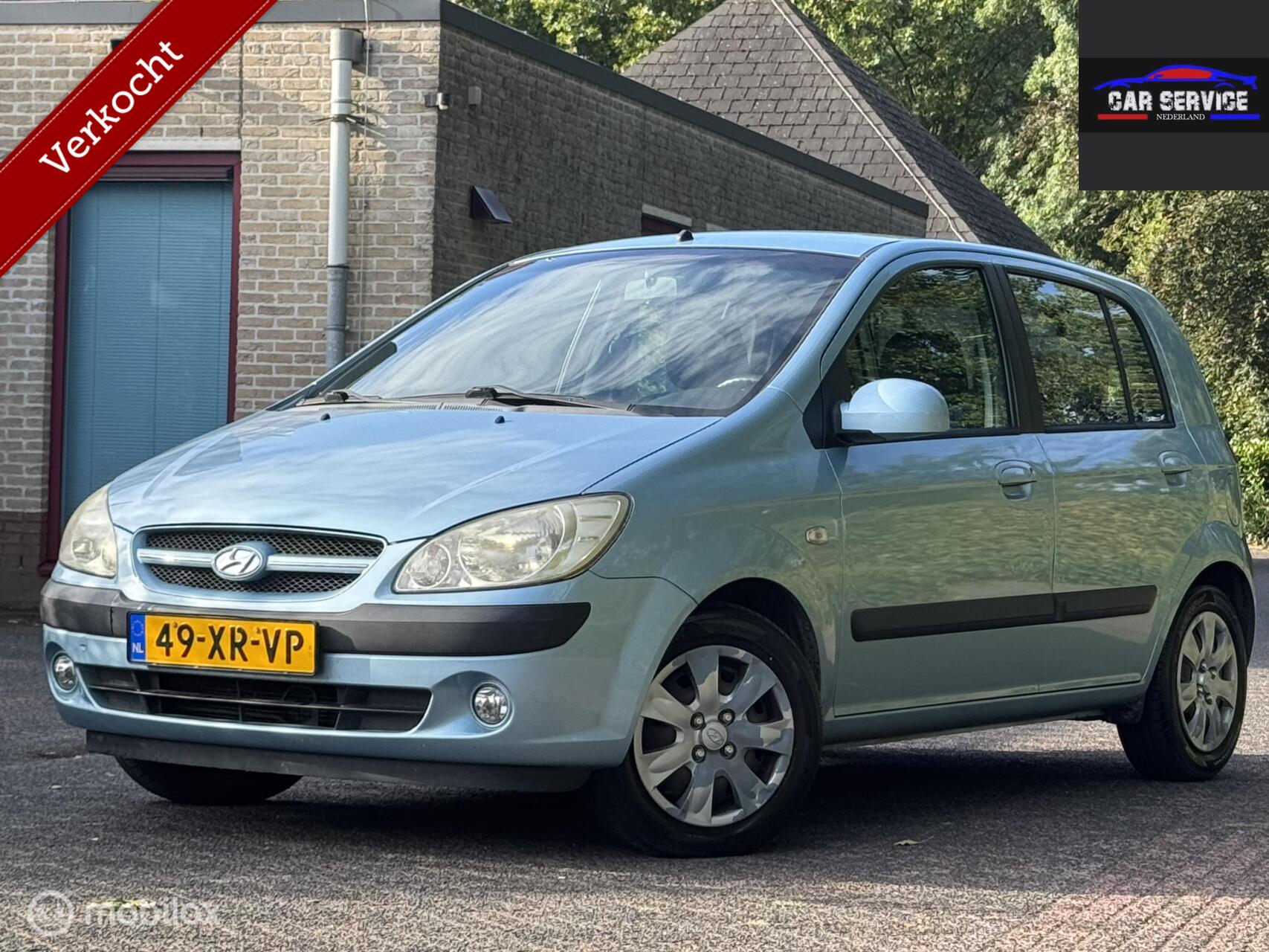 Hyundai Getz 1.4i Active Cool/NAP/1e EIG/AC/TREKHAAK/ELEKPAK 2007 - voorkant