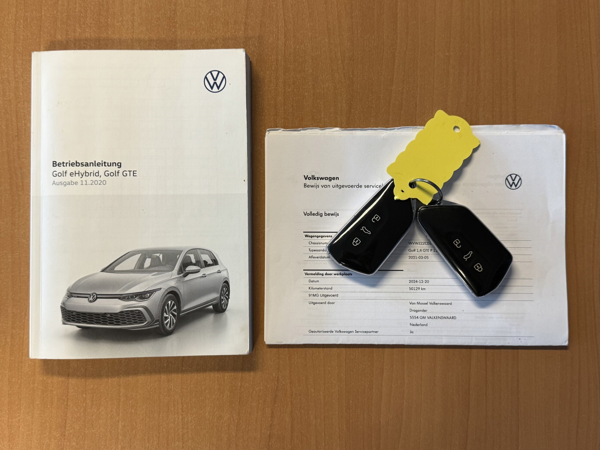 Foto van Volkswagen Golf GTE
