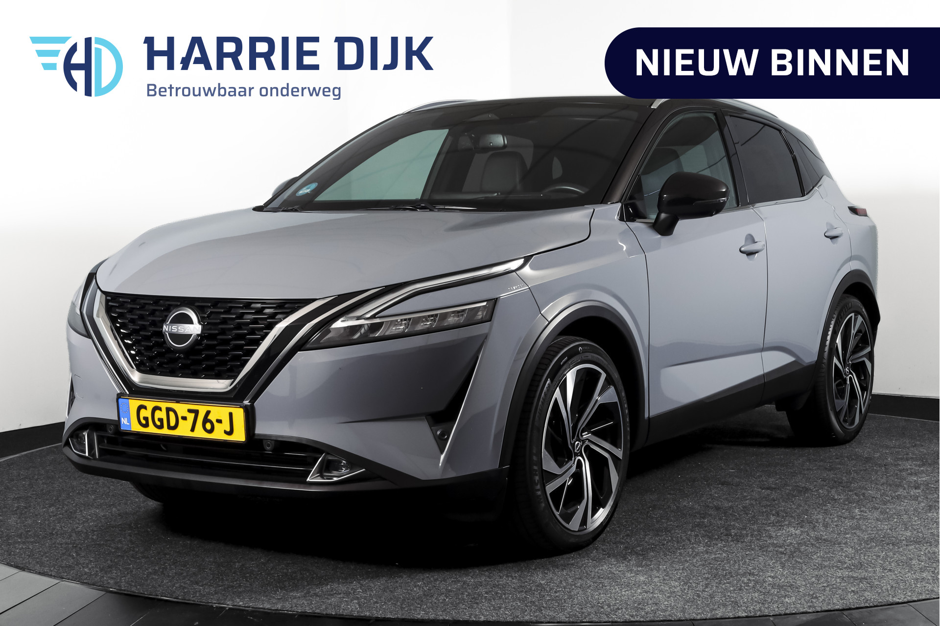 Nissan Nissan Qashqai 1.3 MHEV Xtronic 158 PK Tekna Plus 2024 - voorkant