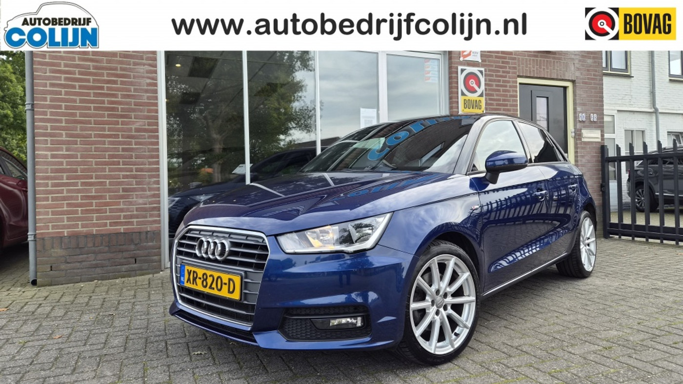 Audi A1 Sportback 1.4 TFSI Sport Pro Line S-Line, Keyless, Leder, Stoelverw! 2015 - voorkant