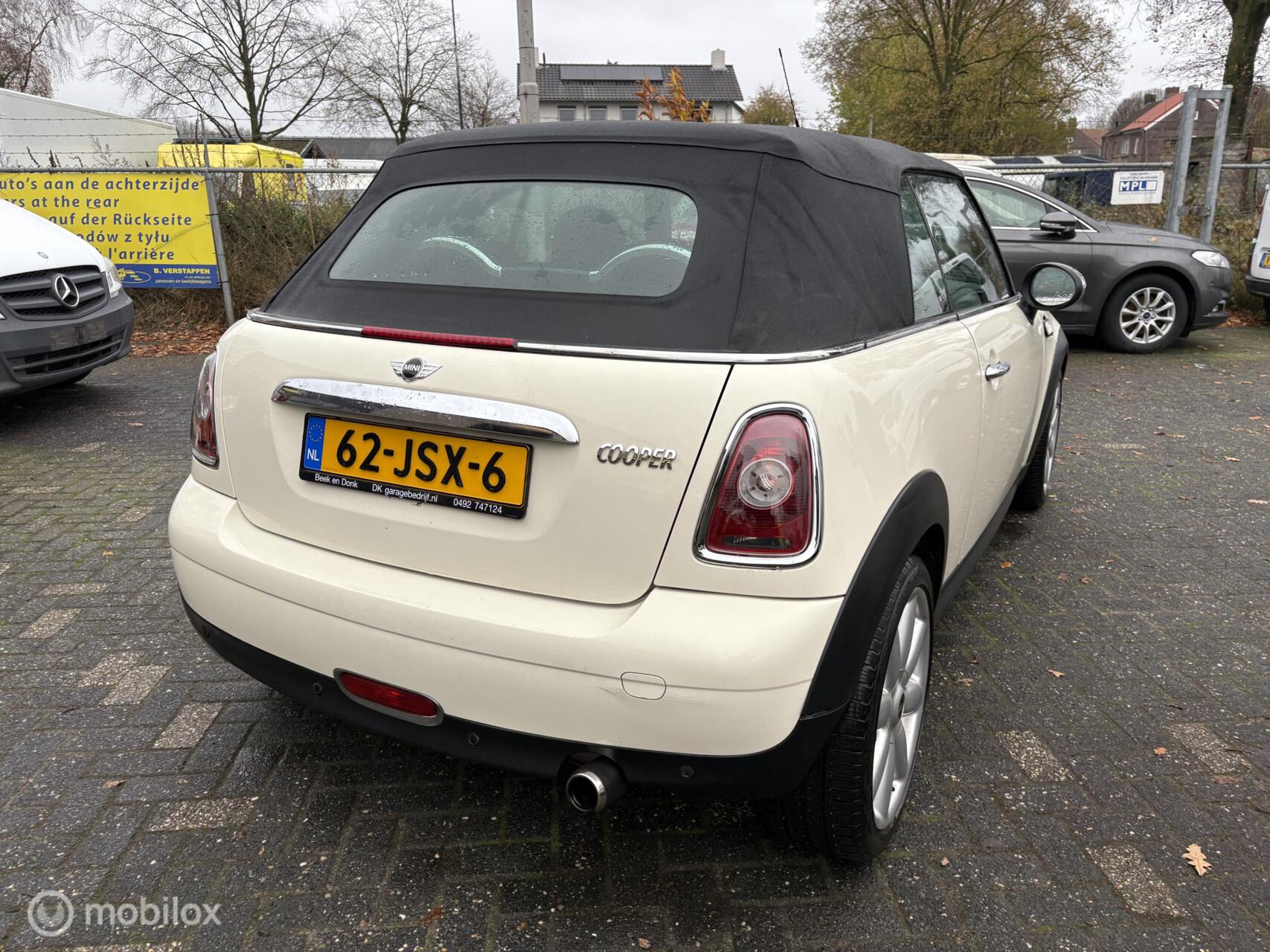 Foto van Mini Cooper Cabrio