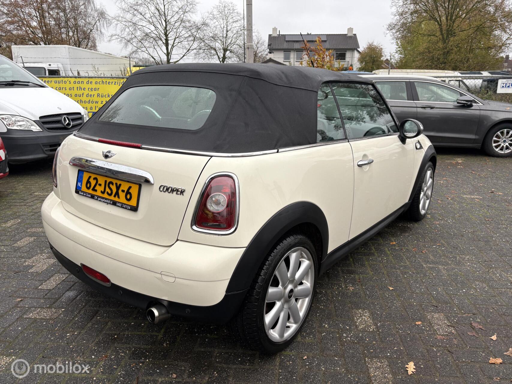 Foto van Mini Cooper Cabrio