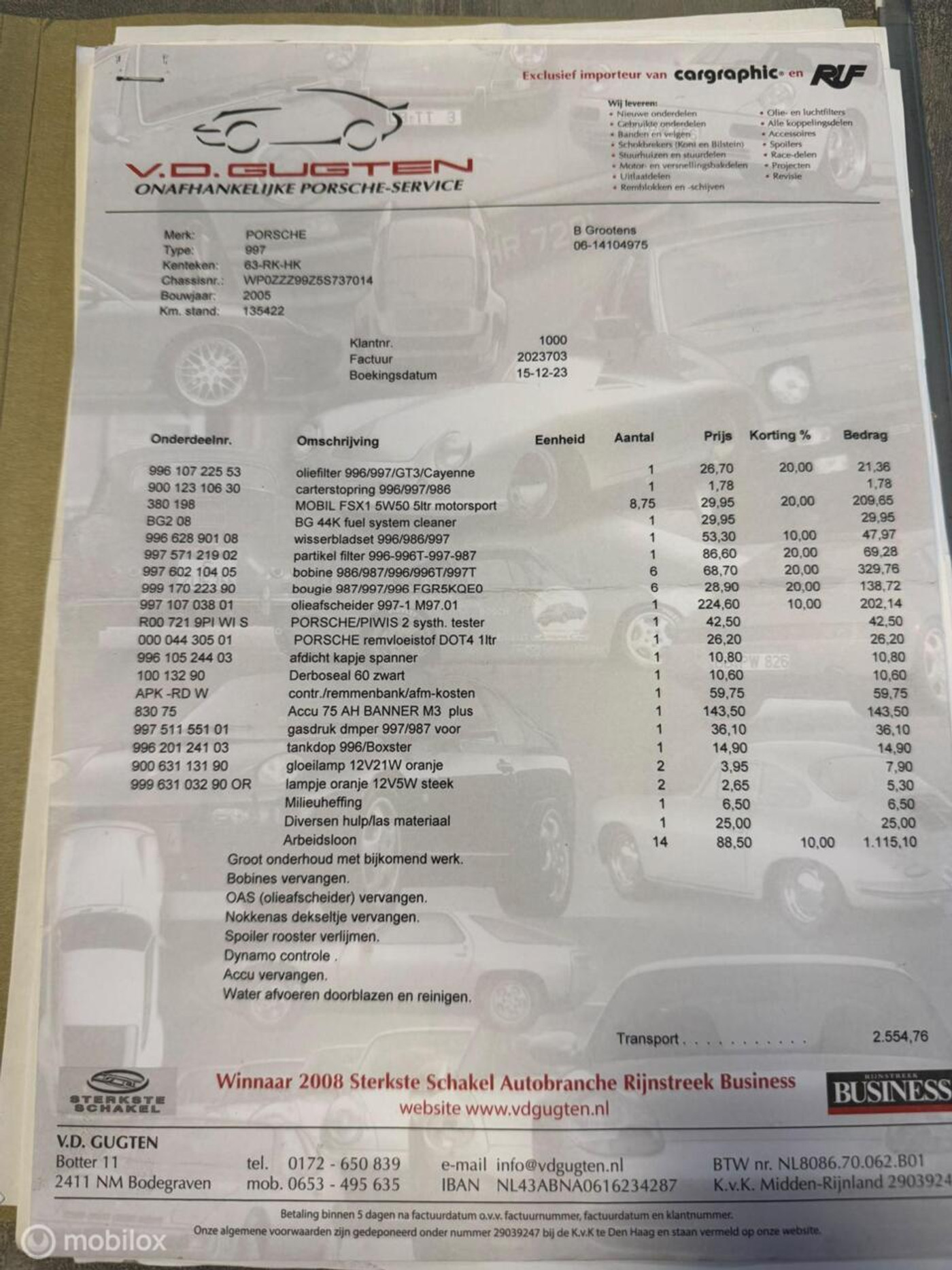 Foto van Porsche 911 Carrera
