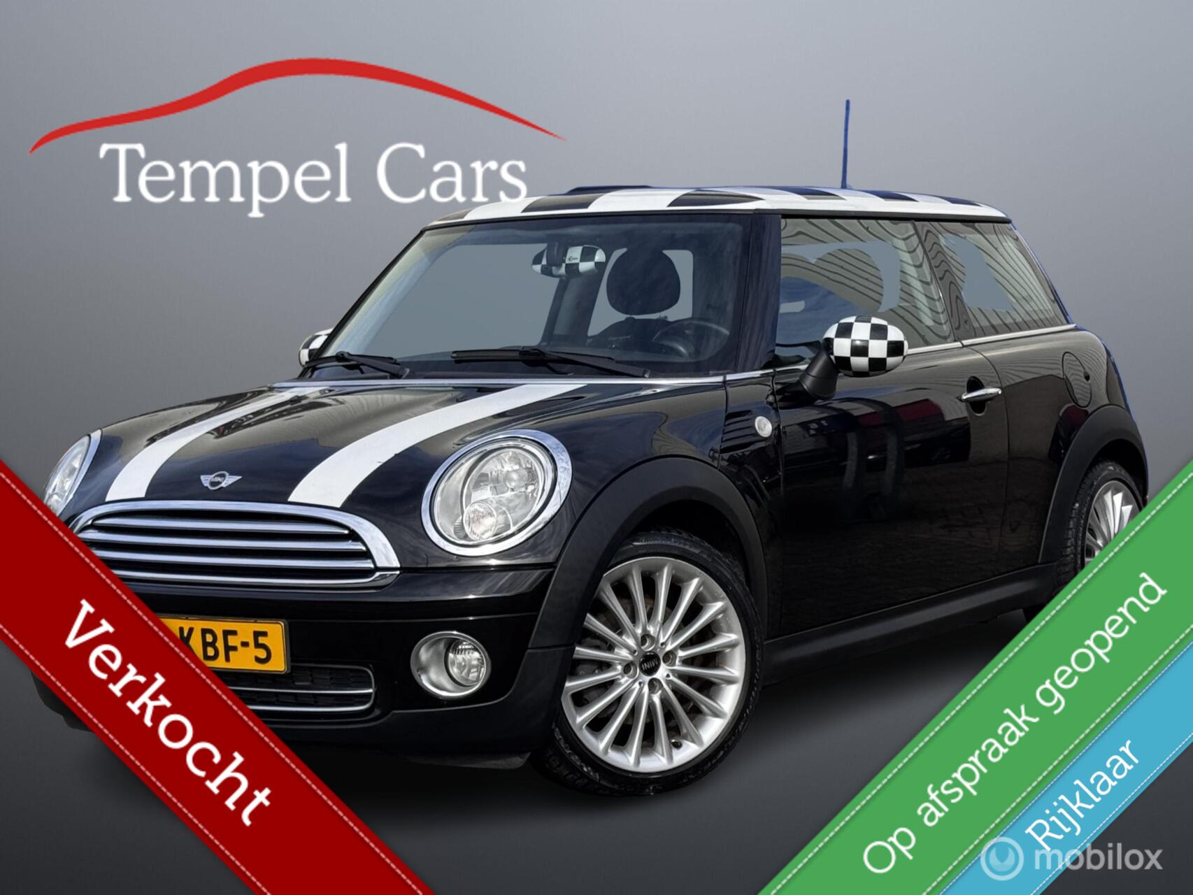 Mini Mini Cooper 1.6 Cooper Chili - NAP - Groot onderhoud gehad 2009 - voorkant