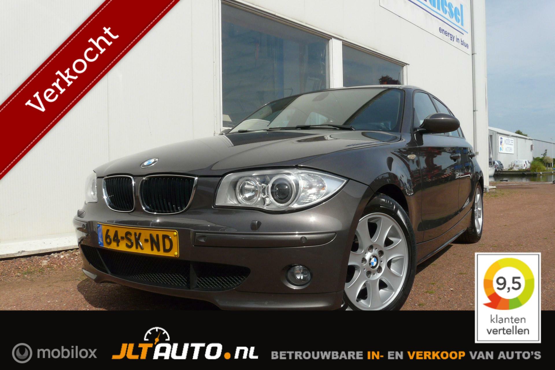 BMW 1-serie 120i High Executive full options youngtimer 2006 - voorkant
