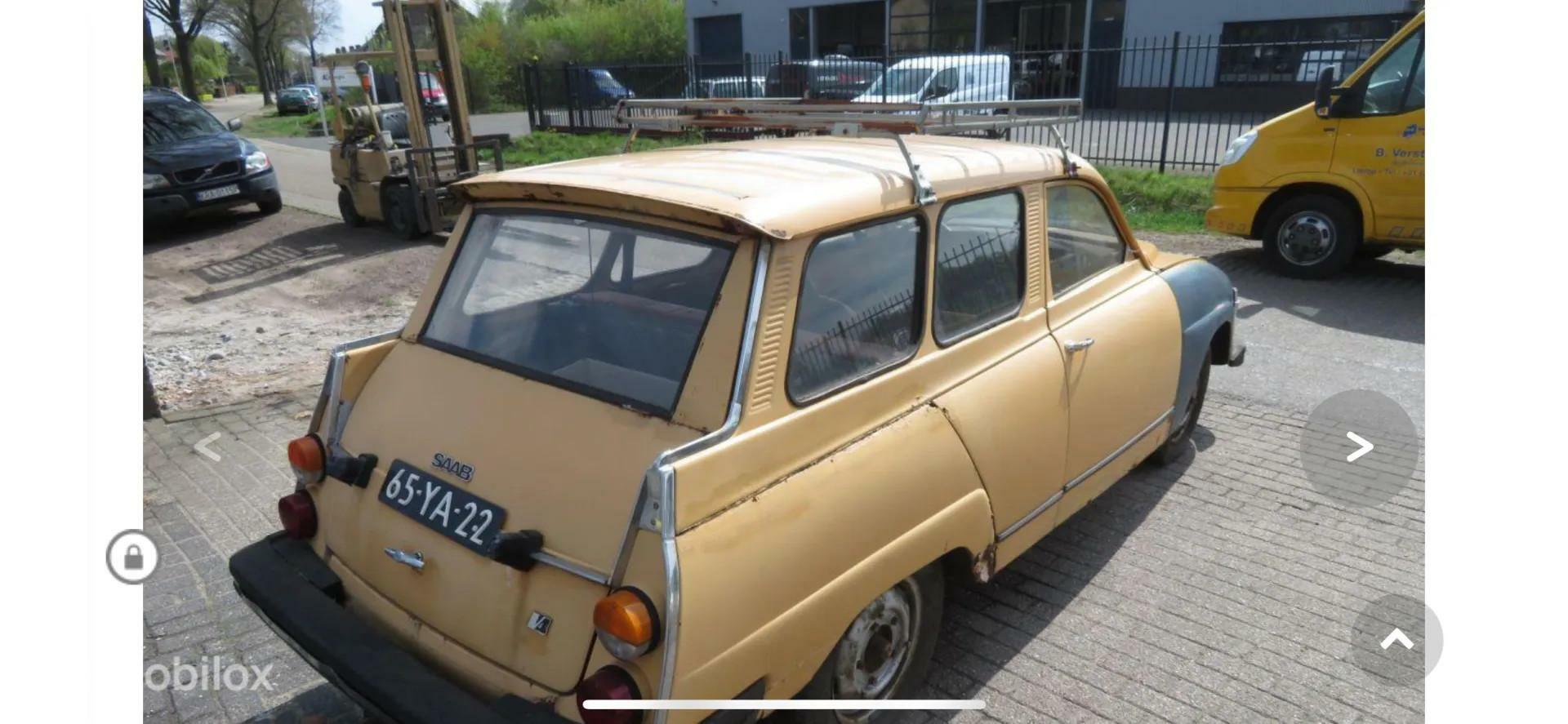 Foto van Saab 9-5