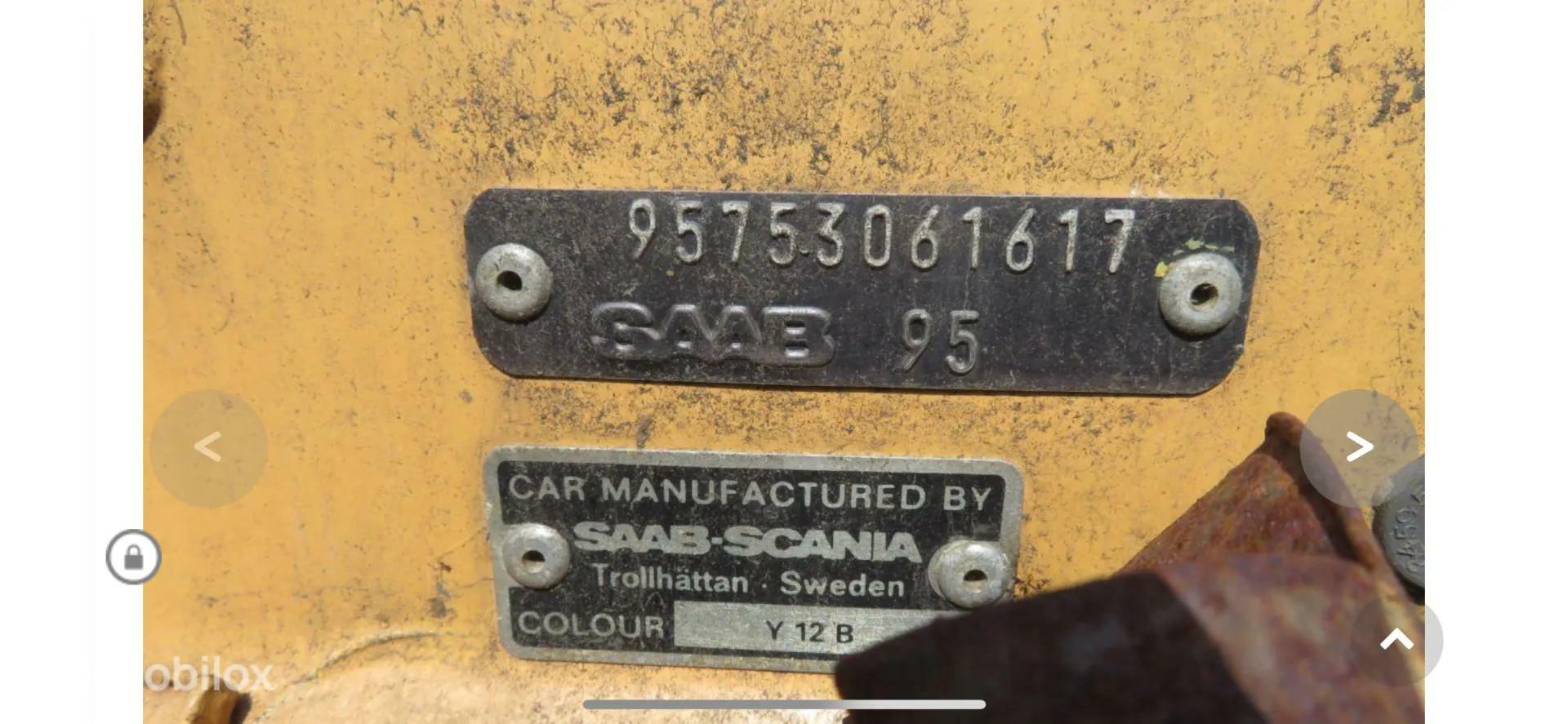Foto van Saab 9-5