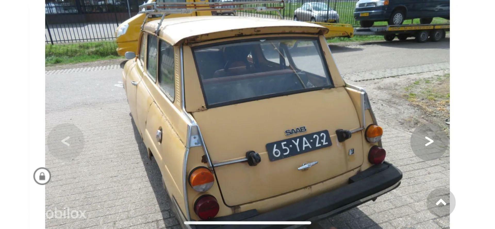 Foto van Saab 9-5