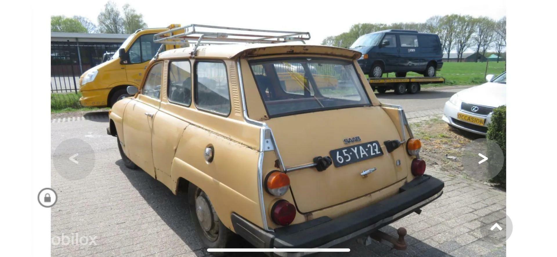 Foto van Saab 9-5