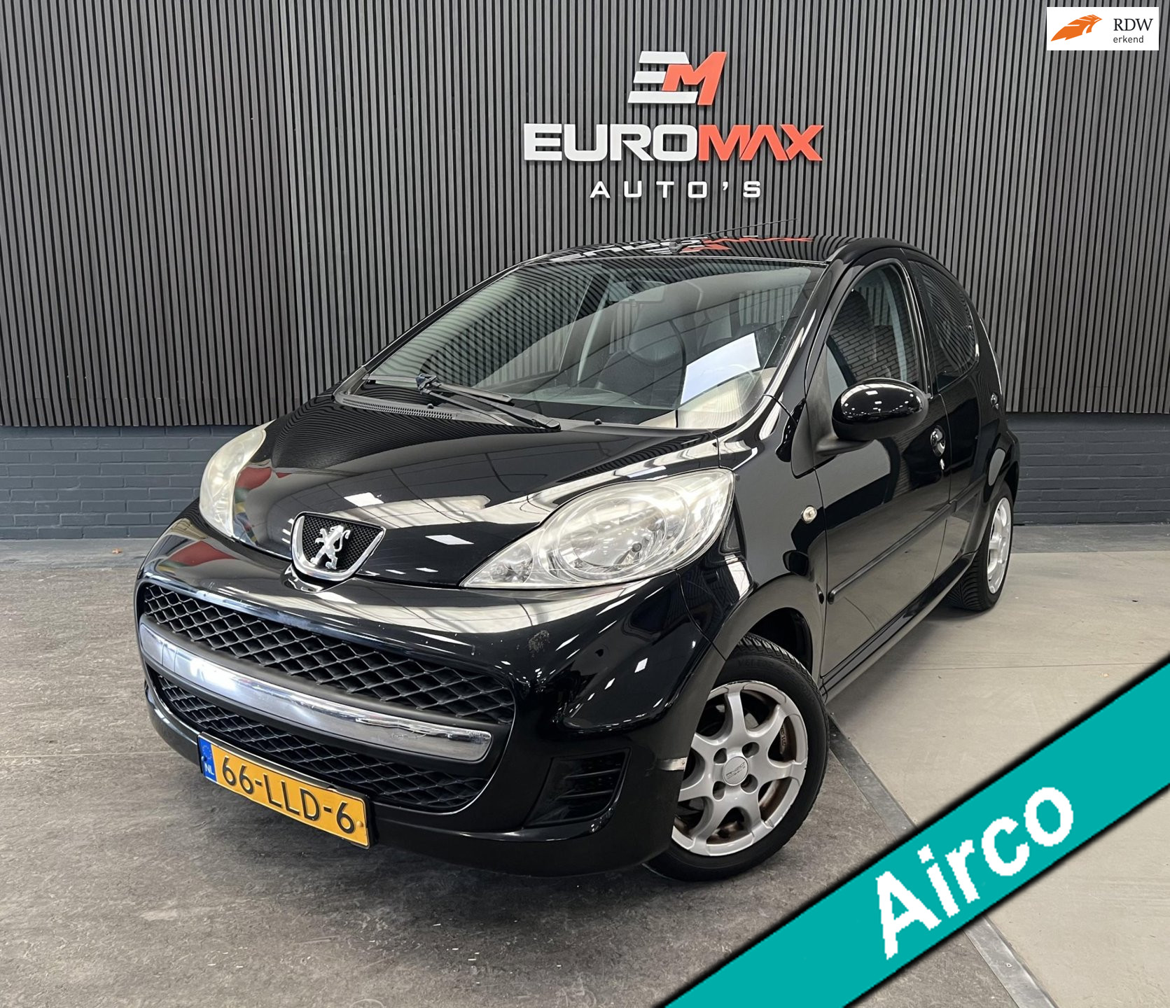 Peugeot 107 1.0-12V Urban Move NAP - Airco - Zuinig 2010 - voorkant