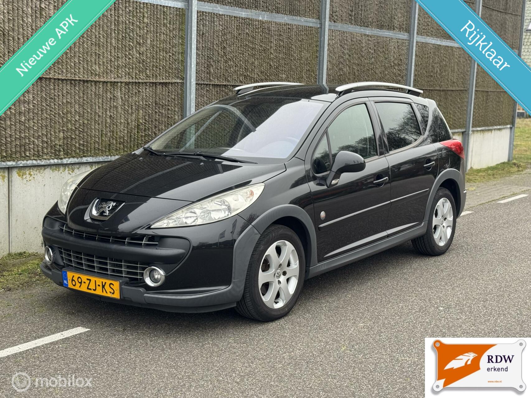 Peugeot 207 SW 1.6 VTi Xs Outdoor NAP/PANORAMADAK/NWE APK/AIRCO 2008 - voorkant