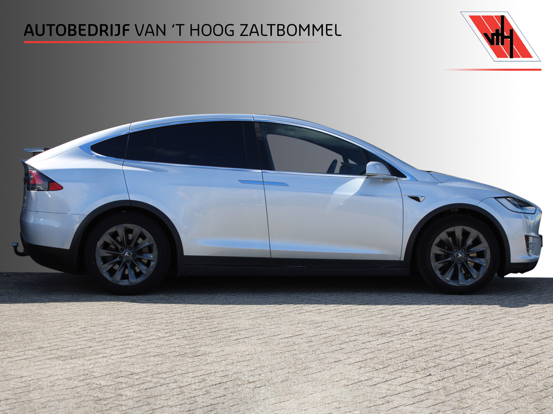Tesla Model X 75D Base 6-PER LEDER CAMERA ACC CARPLAY 2018 - voorkant