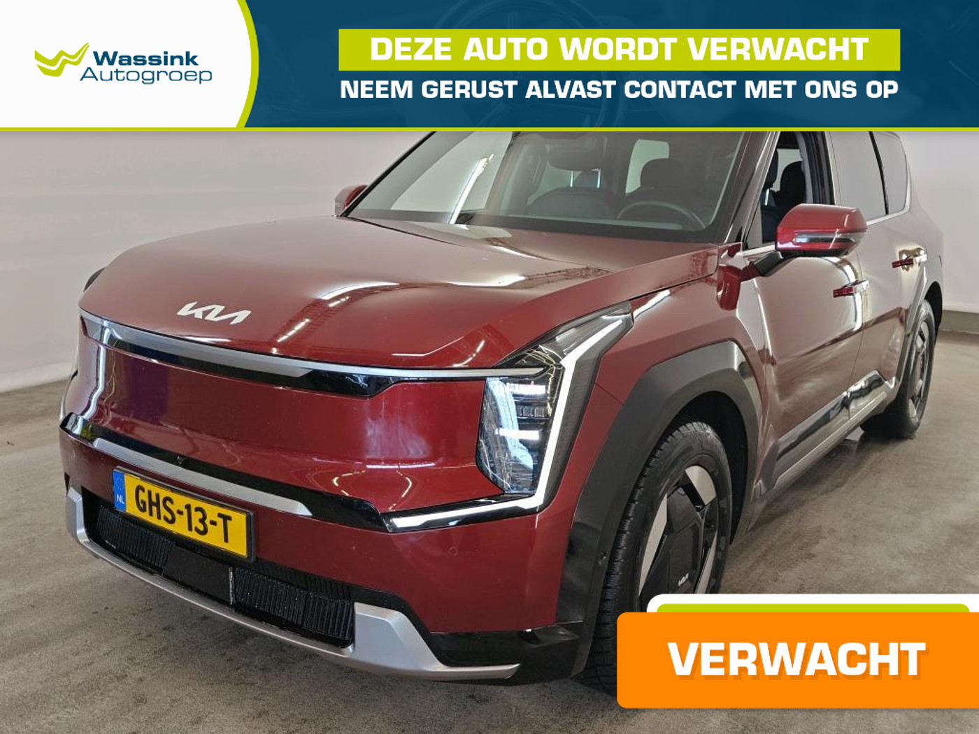 Kia Ev9 Air 99.8 kWh 2024 - voorkant