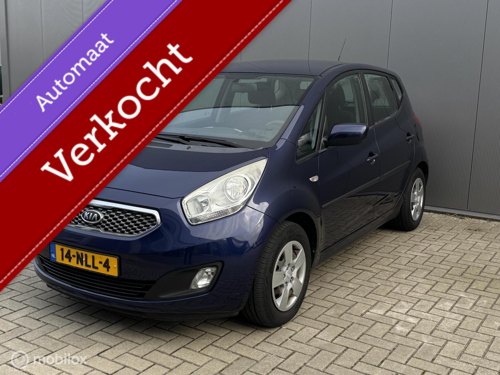 Kia Venga 1.6 CVVT X-ecutive, Automaat, Trekhaak,A/C, Cruise 2010 - voorkant