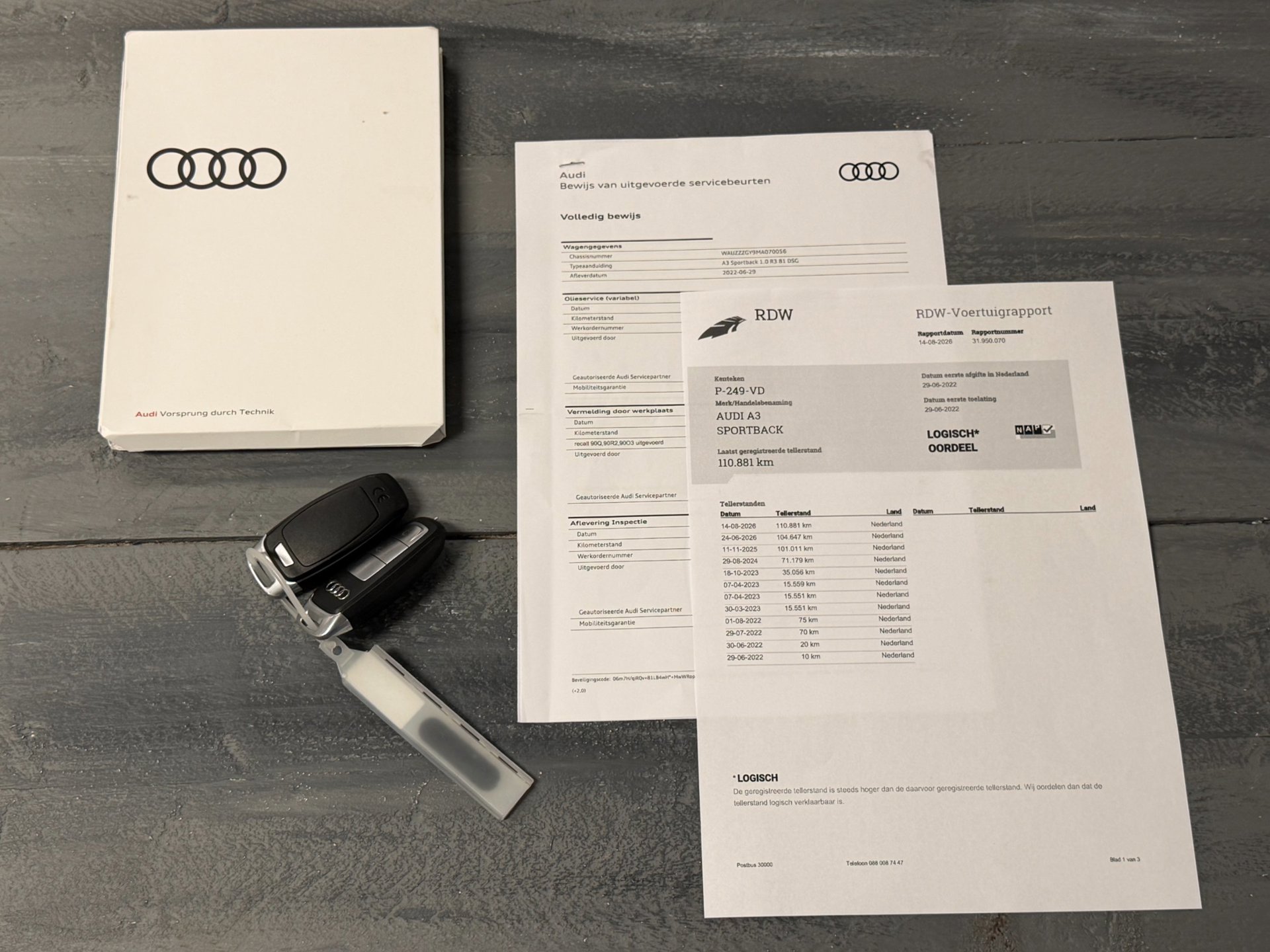 Foto van Audi A3 Sportback