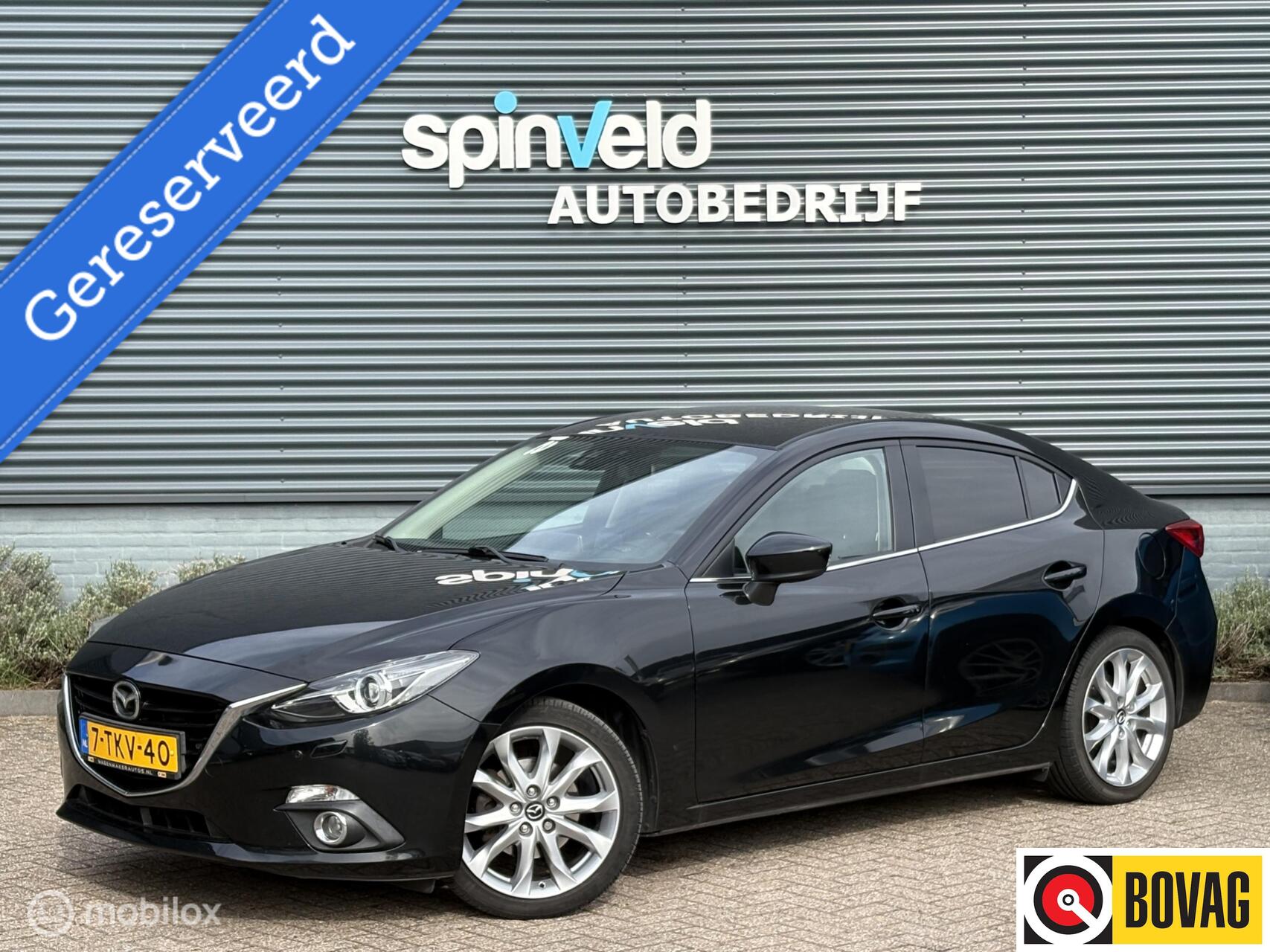 Mazda Mazda3 2.0 GT-M - Head up - Leder - Bose - Xenon - 2014 - voorkant