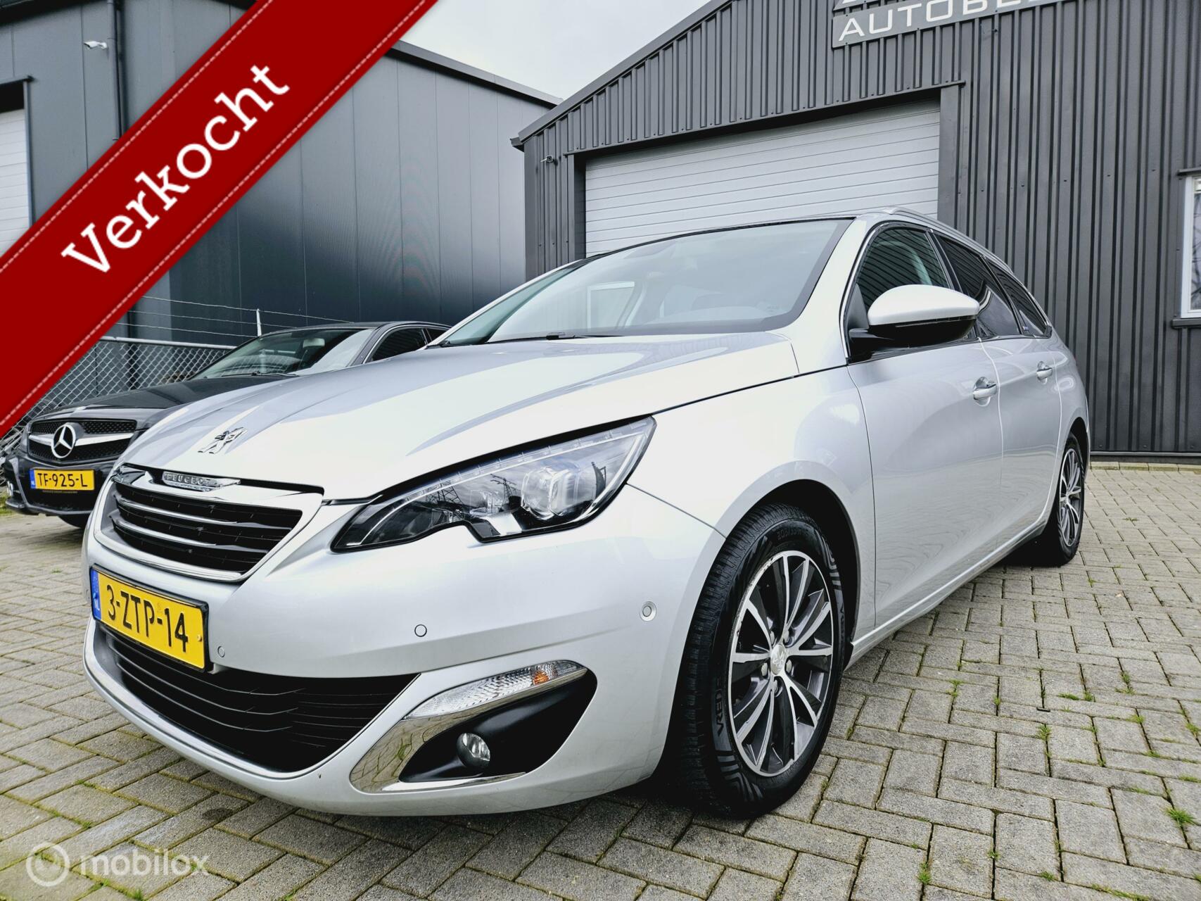 Peugeot 308 SW 2.0 BlueHDI Blue Lease Executive AUTOMAAT FULL OPTION VASTEPRIJS 2015 - voorkant