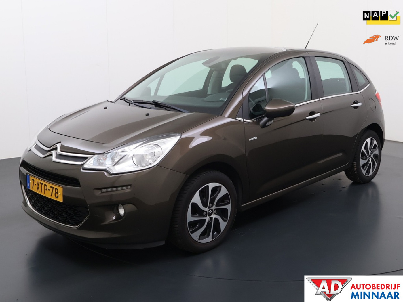 Citroen C3 1.2 PureT Exclusive 2014 - voorkant
