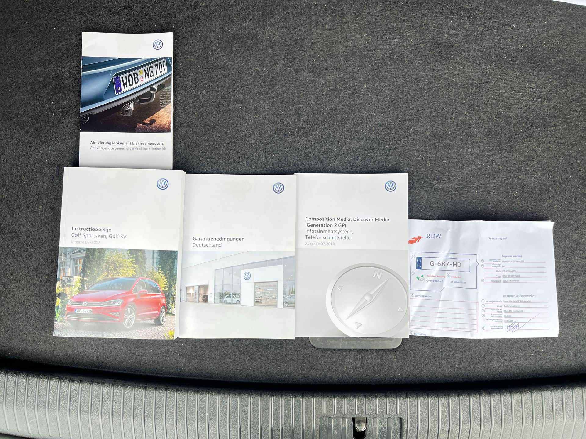 Foto van Volkswagen Golf Sportsvan