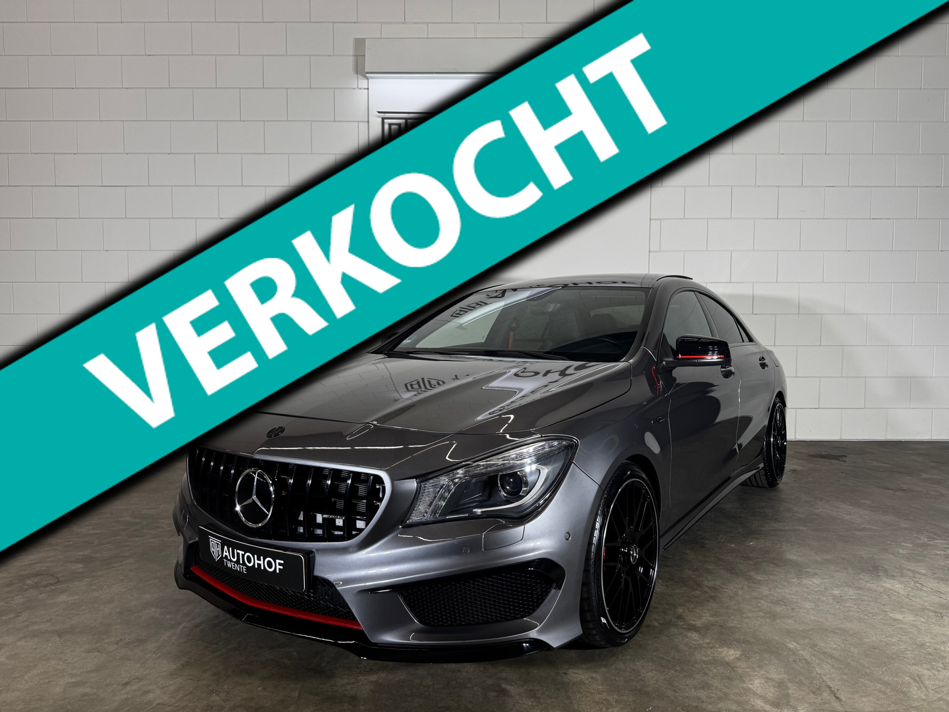 Mercedes-Benz Cla 250 4Matic AMG Night P. 211 PK Full Opt. |Pano|H&K|PAGA|Camera|CarPlay|Perf. Pack 2014 - voorkant