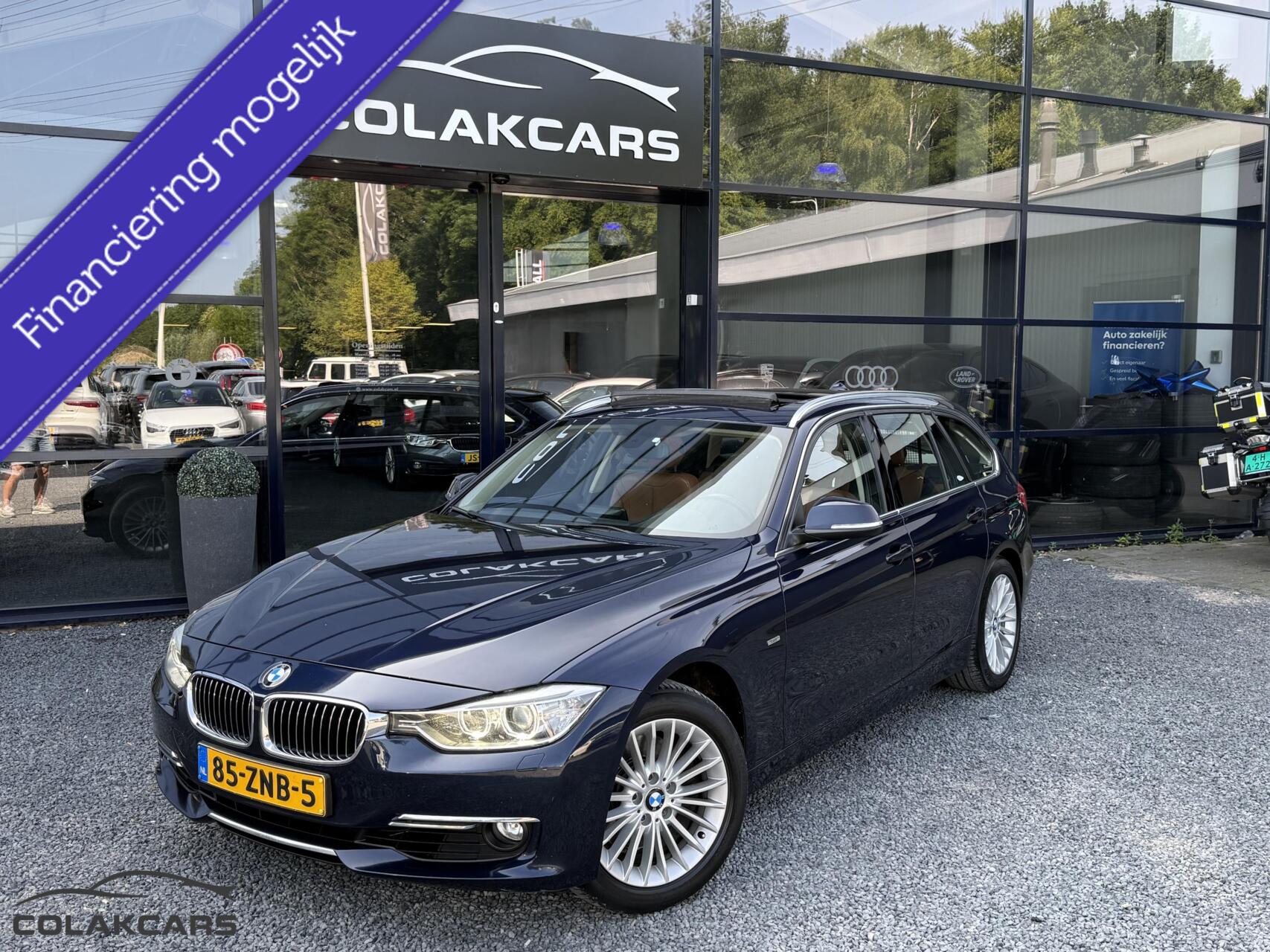 BMW 3-serie Touring 328i Upgrade Edition-Pano-Leder-Trekhaak 2013 - voorkant