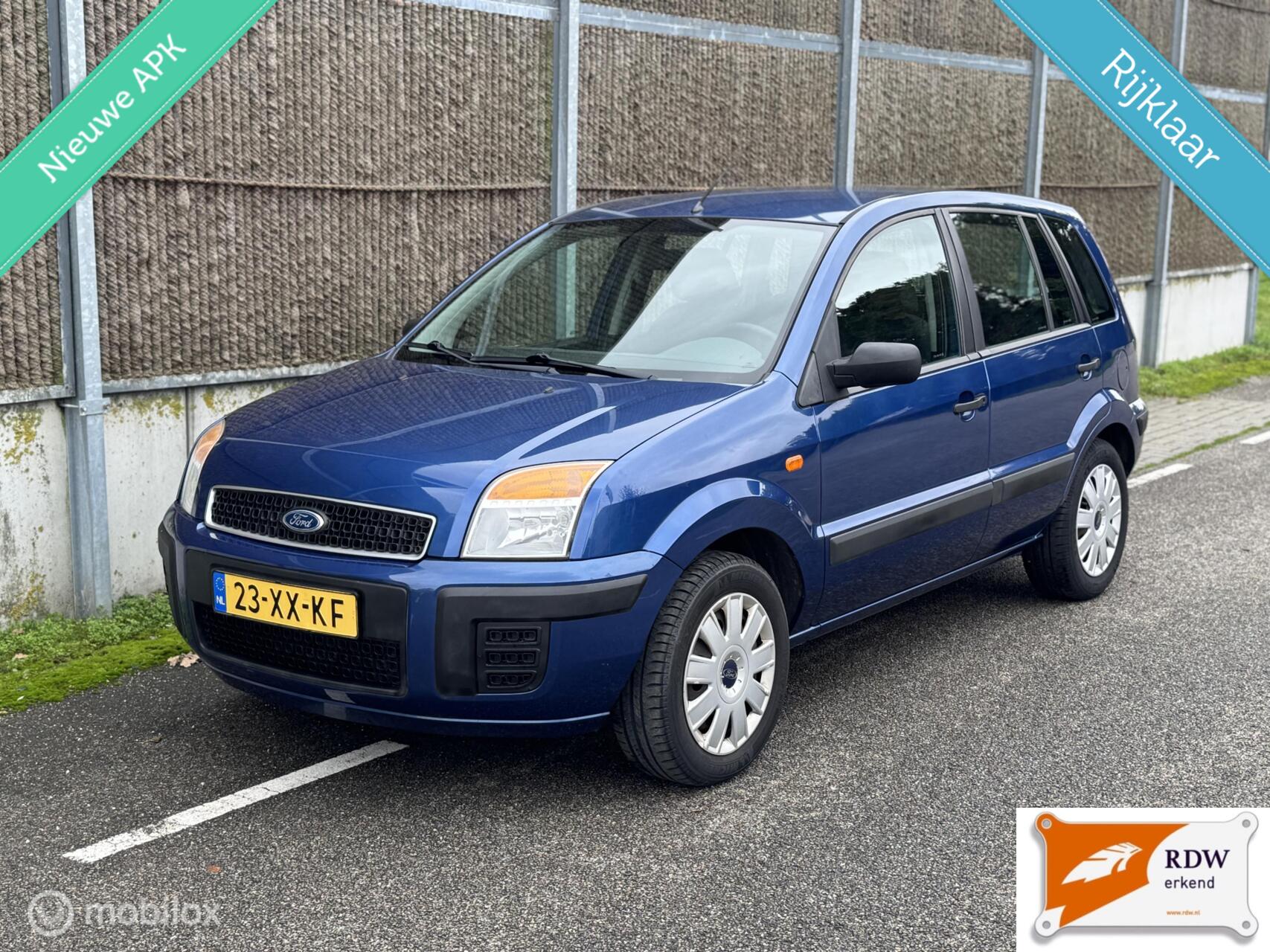 Ford Fusion 1.4-16V Champion NAP/AIRCO/1E EIGENAAR/LAGE KM STAND 2007 - voorkant