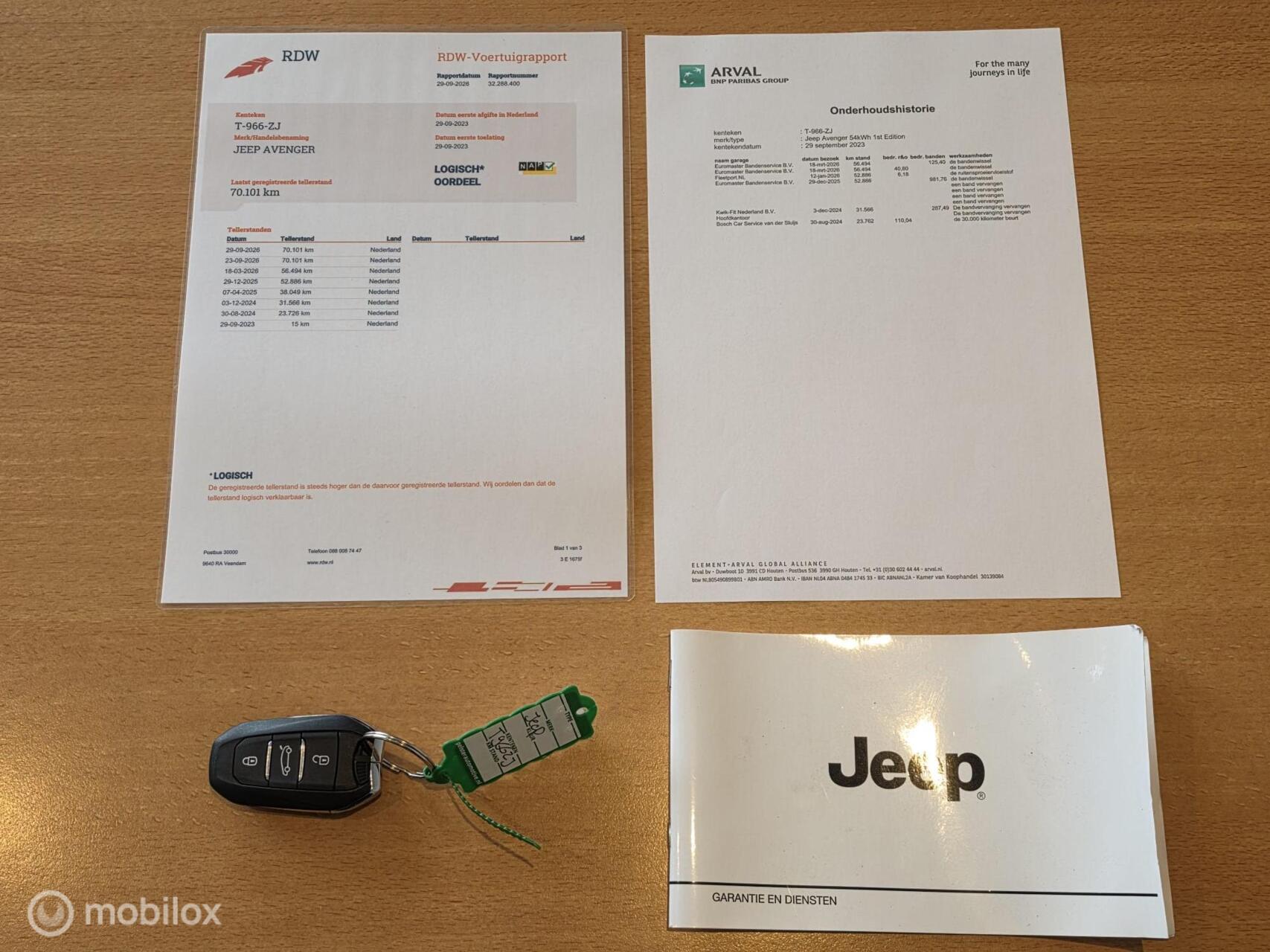 Foto van Jeep Avenger