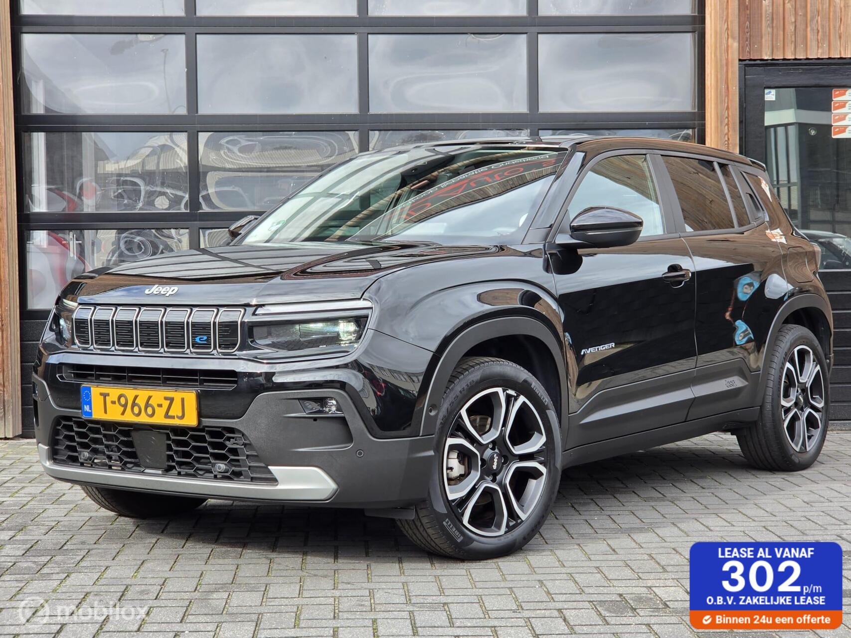 Jeep Avenger SUMMIT 54kWh ACC CAMERA KEYLESS CARPLAY STOELVERWARMING 2023 - voorkant