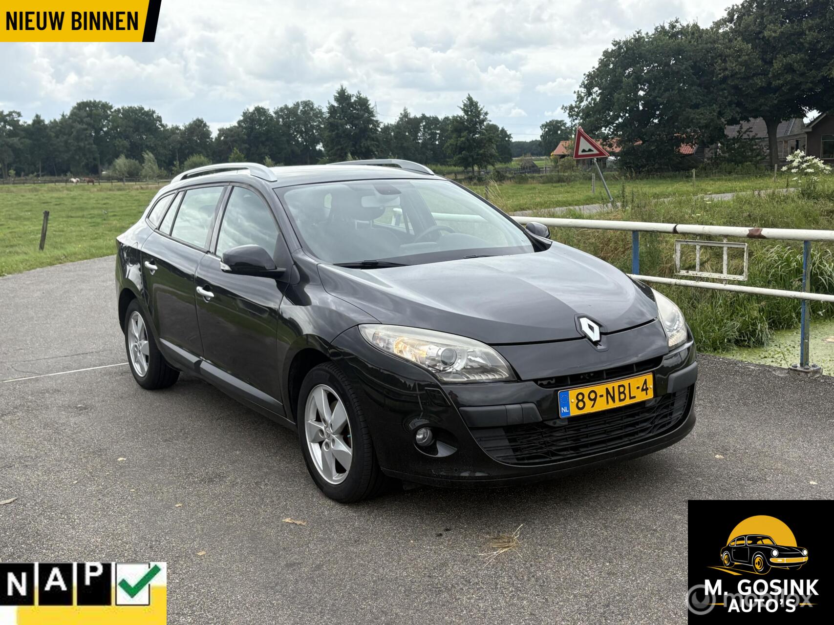 Renault Mégane Estate 1.4 TCe Trekhaak 197DKM NAP APK 2027 2010 - voorkant