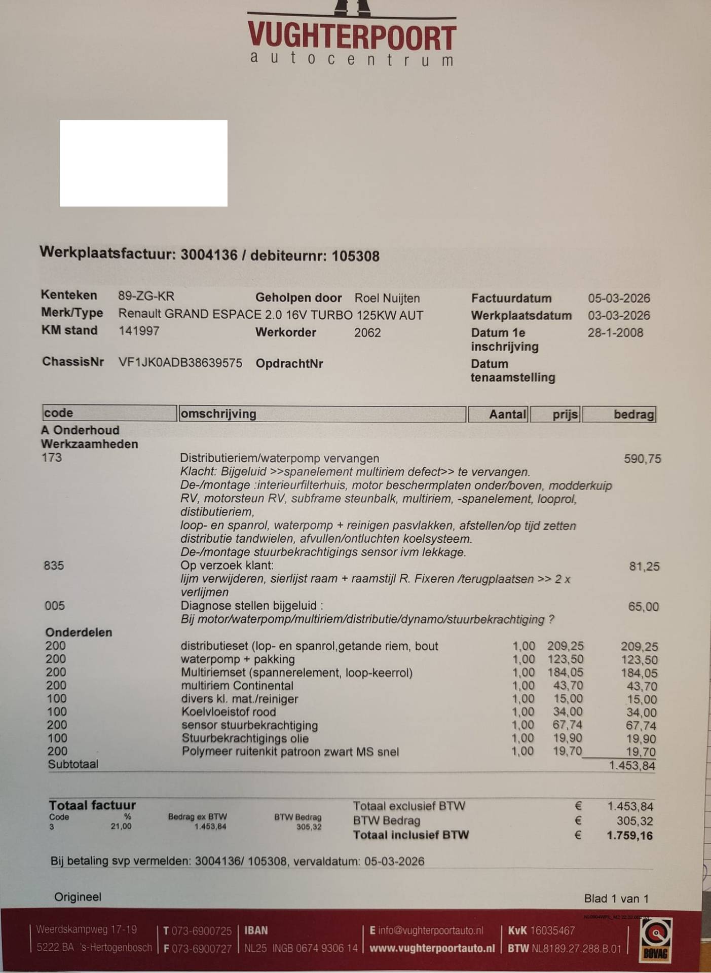 Foto van Renault Espace