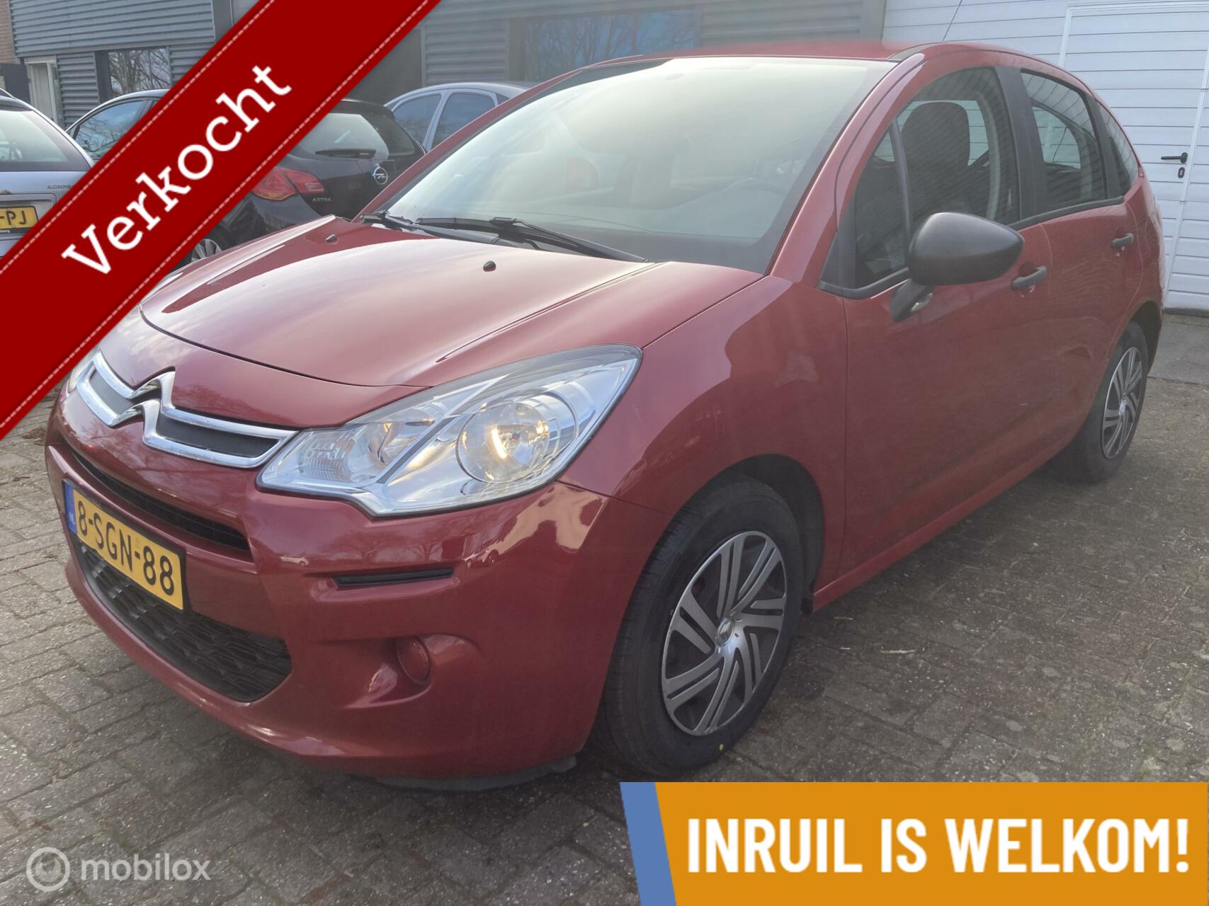 Citroen C3 1.0 VTi Tendance / nieuwe apk / nieuwe koppeling 2013 - voorkant