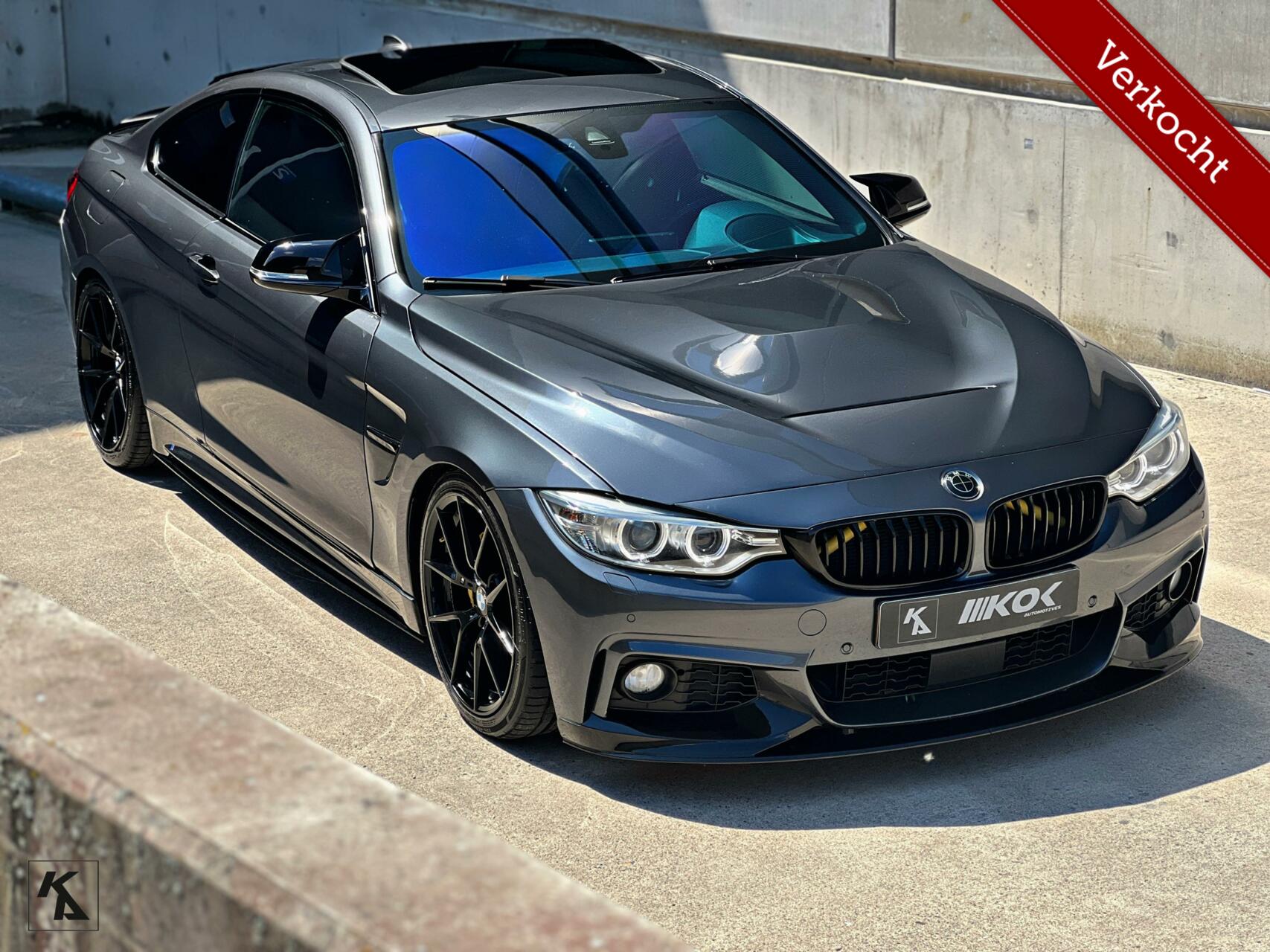 BMW 4-serie Coupé 420d High Executive 2013 - voorkant
