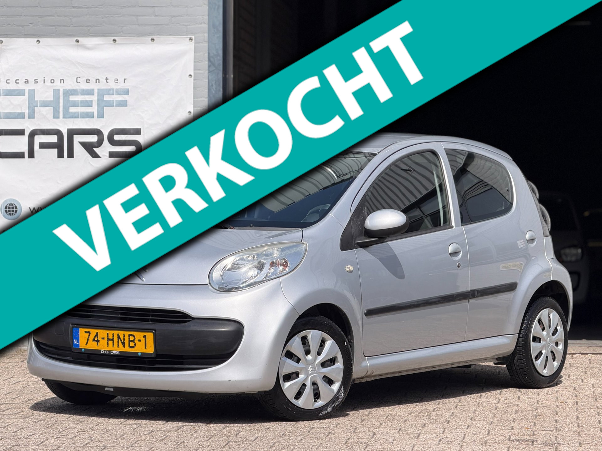 Citroen Citroen C1 1.0|NAP|AUTOMAAT|AIRCO|5DEURS|BOEKJES|3EIGENAAR!! 2009 - voorkant