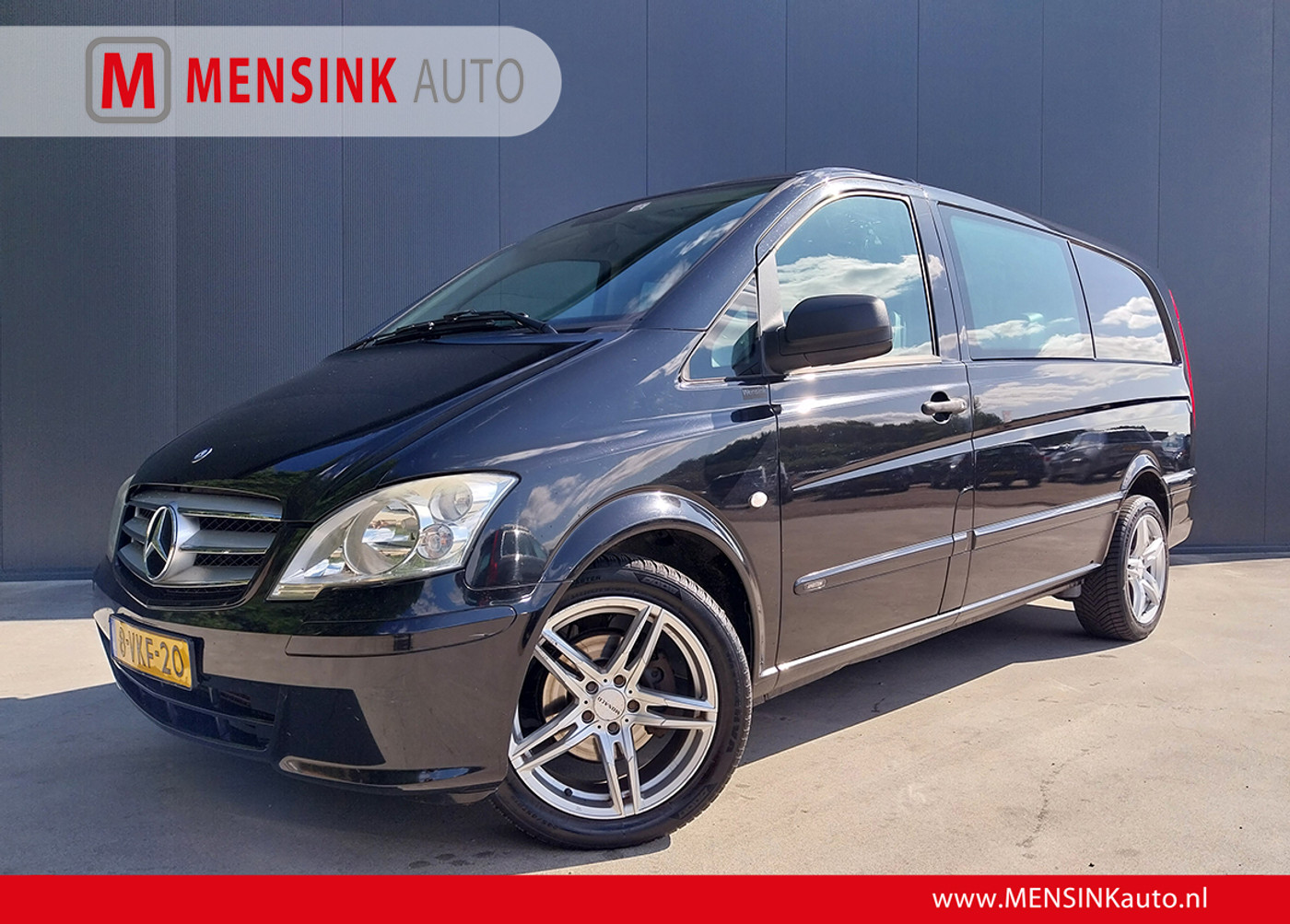 Mercedes-Benz Vito 116 CDI DUBBELE CABINE DC AIRCO TREKHAAK DUBBEL CABINE 2010 - voorkant