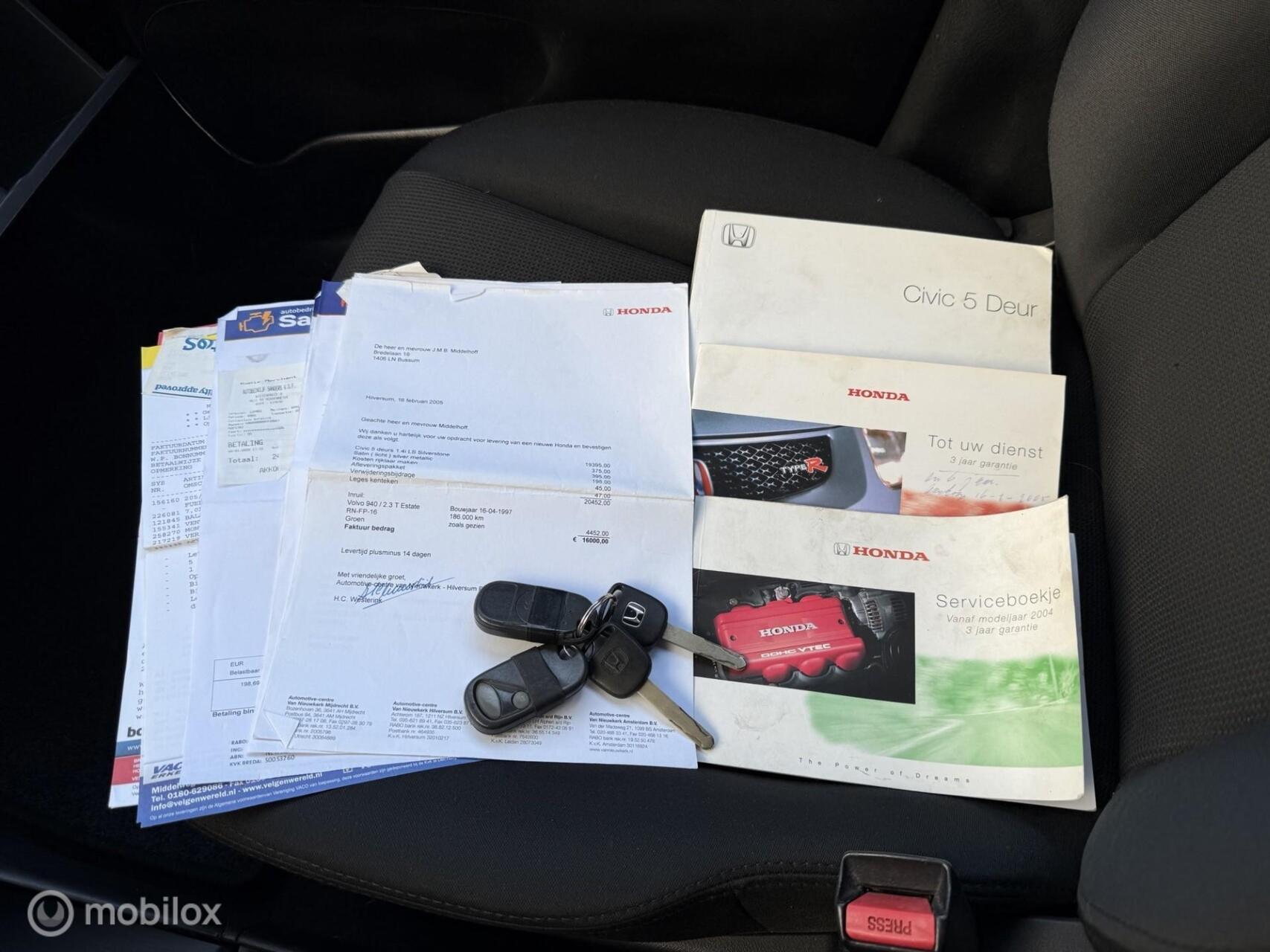 Foto van Honda Civic 5 DR