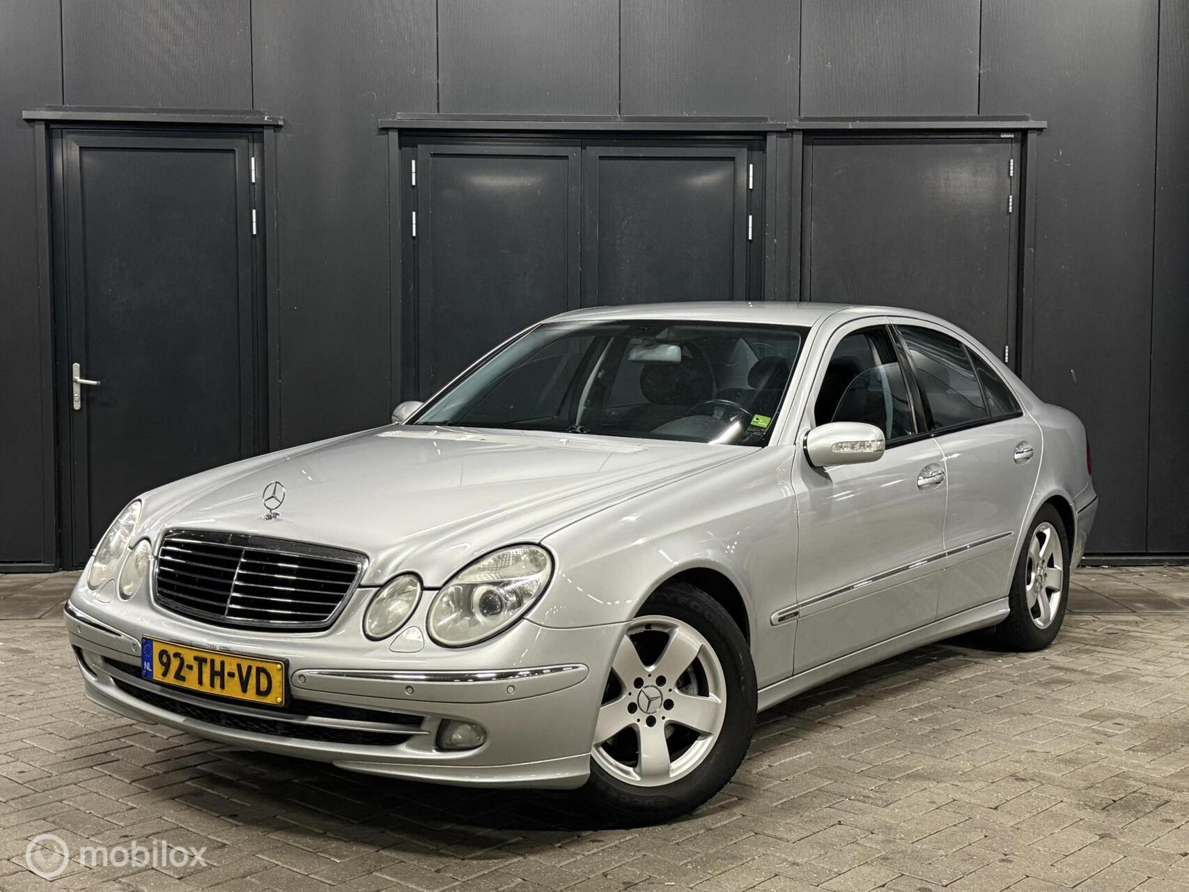 Mercedes-Benz E-klasse 200 K. Avantgarde nieuwe apk+beurt|NAP! 2006 - voorkant