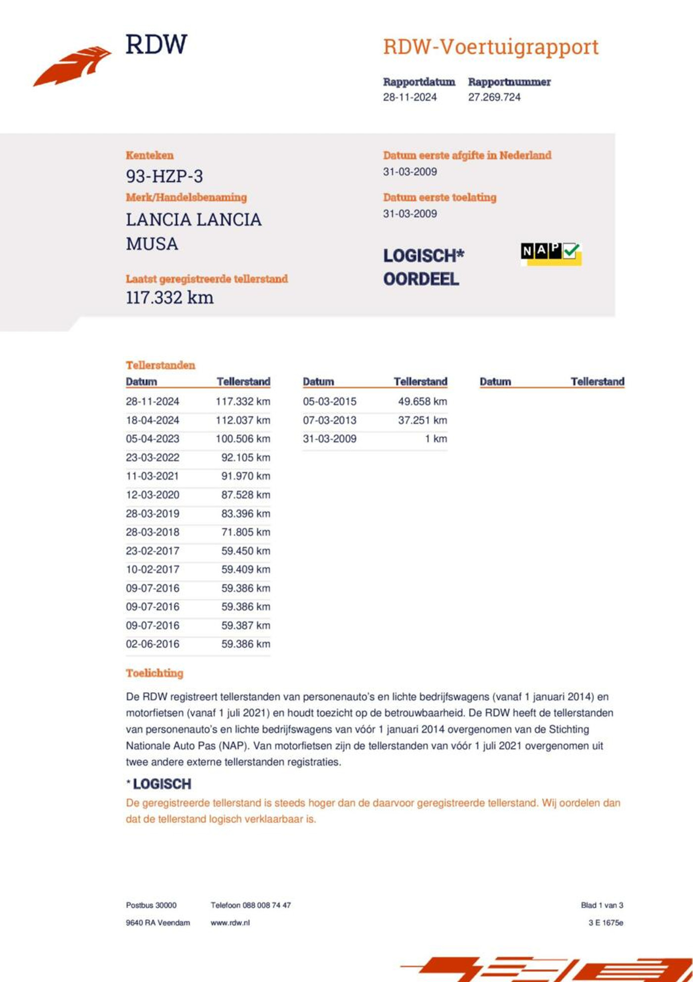 Foto van Lancia Musa